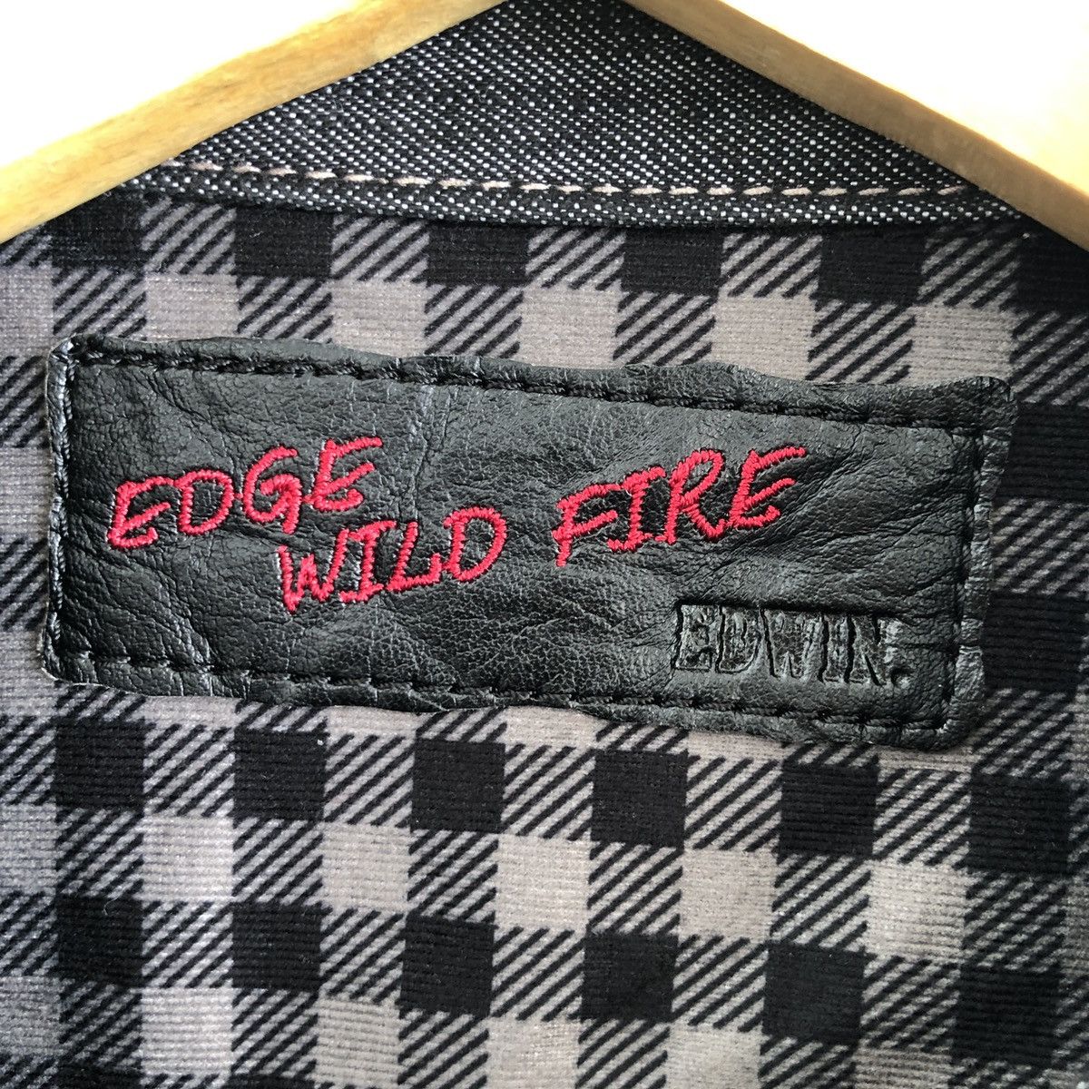 Edwin × If Six Was Nine 🔥LIKE NEW🔥 EDWIN EDGE WILD FIRE DENIM JACKET Size US M / EU 48-50 / 2 - 8 Thumbnail