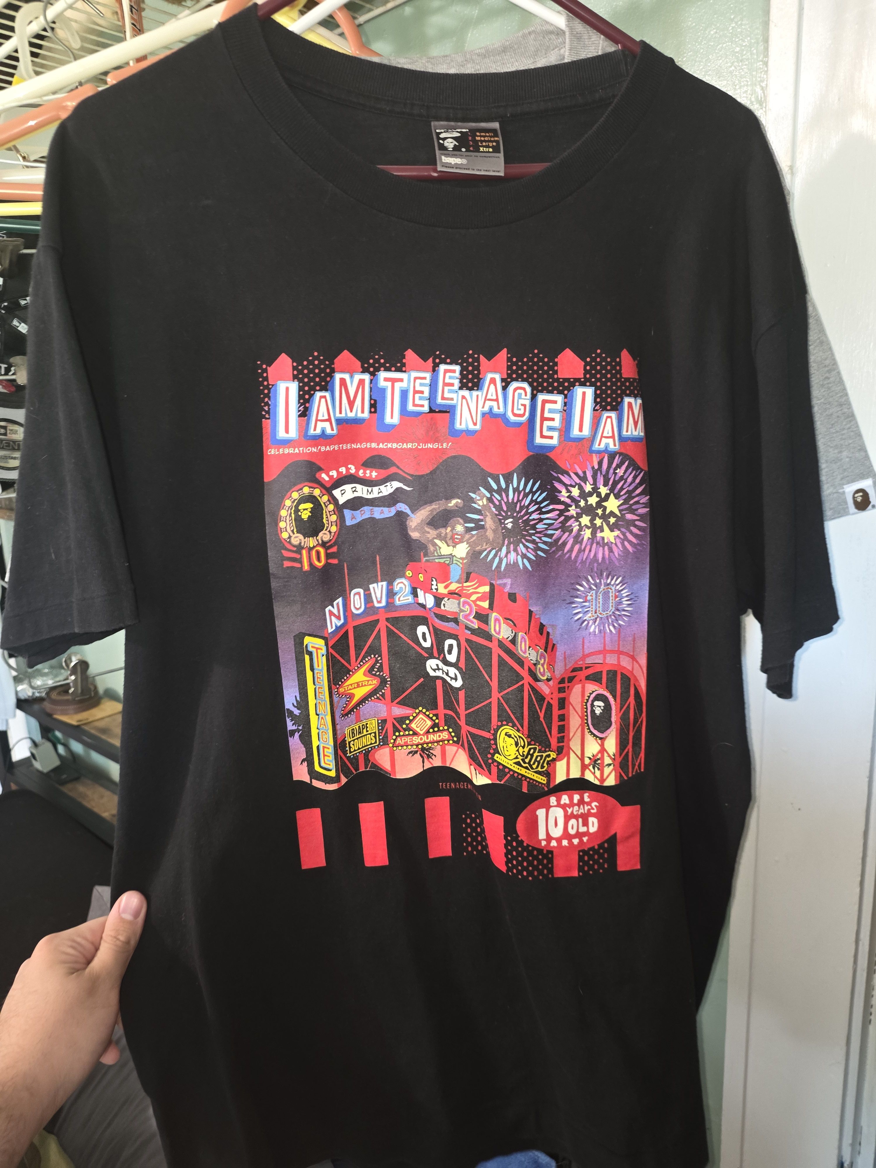 Bape Bape 10th anniversary edition T-shirt Size US XL / EU 56 / 4 - 1 Thumbnail