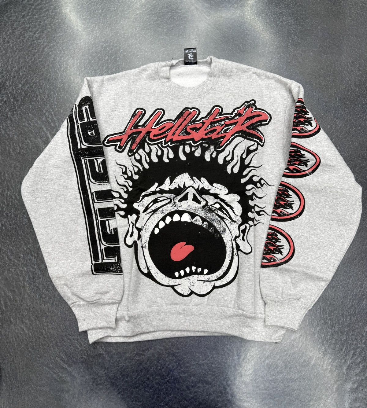 HELLSTAR Hellstar Records Crewneck (Overseas Exclusive) Size US M / EU 48-50 / 2 - 1 Thumbnail