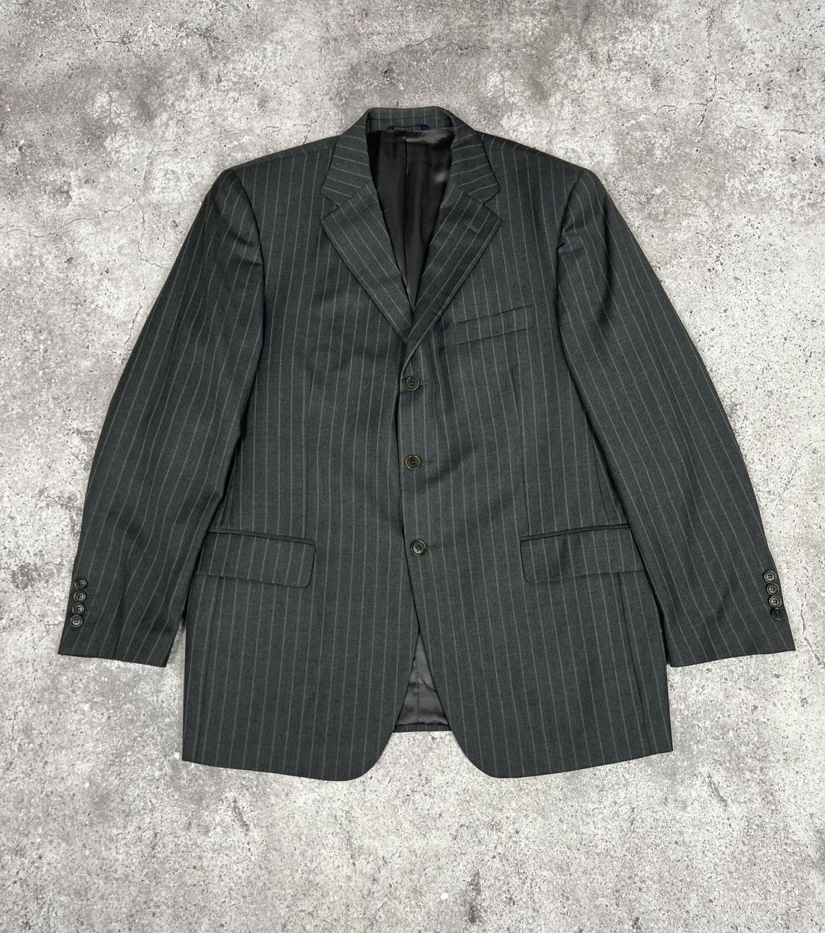 Brooks Brothers Brooks Brothers Ing Loro Piana Wool Blazer Jacket Size 52R - 1 Thumbnail