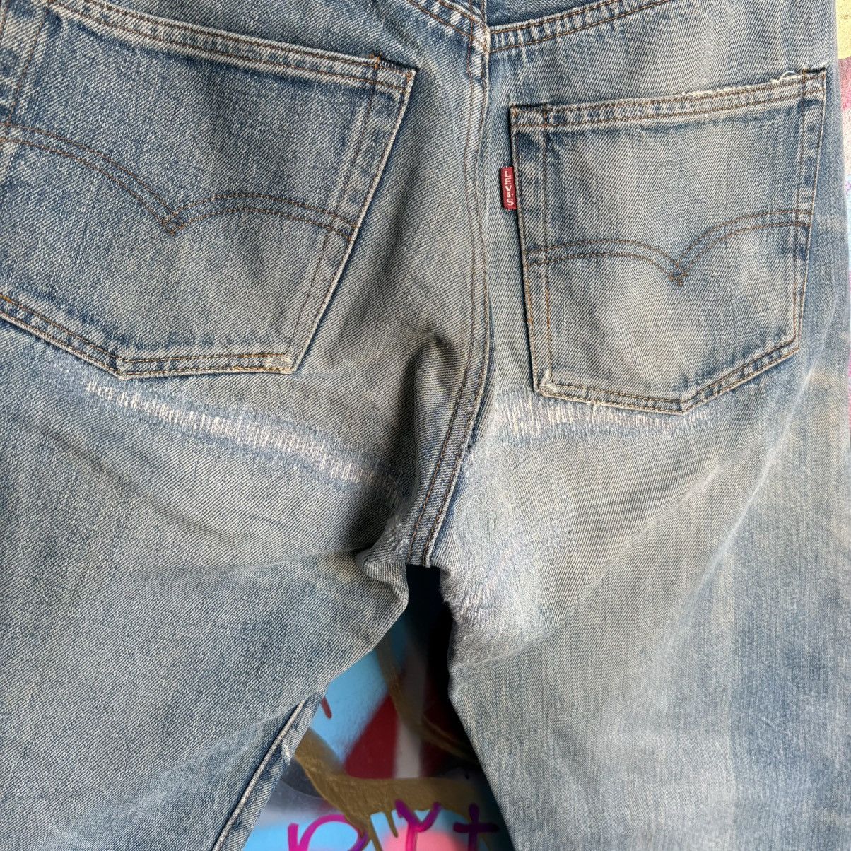 Levi's Vintage Clothing Levi’s LVC Light Blue Big E Repaired Jeans Size 30 Size US 30 / EU 46 - 6 Thumbnail