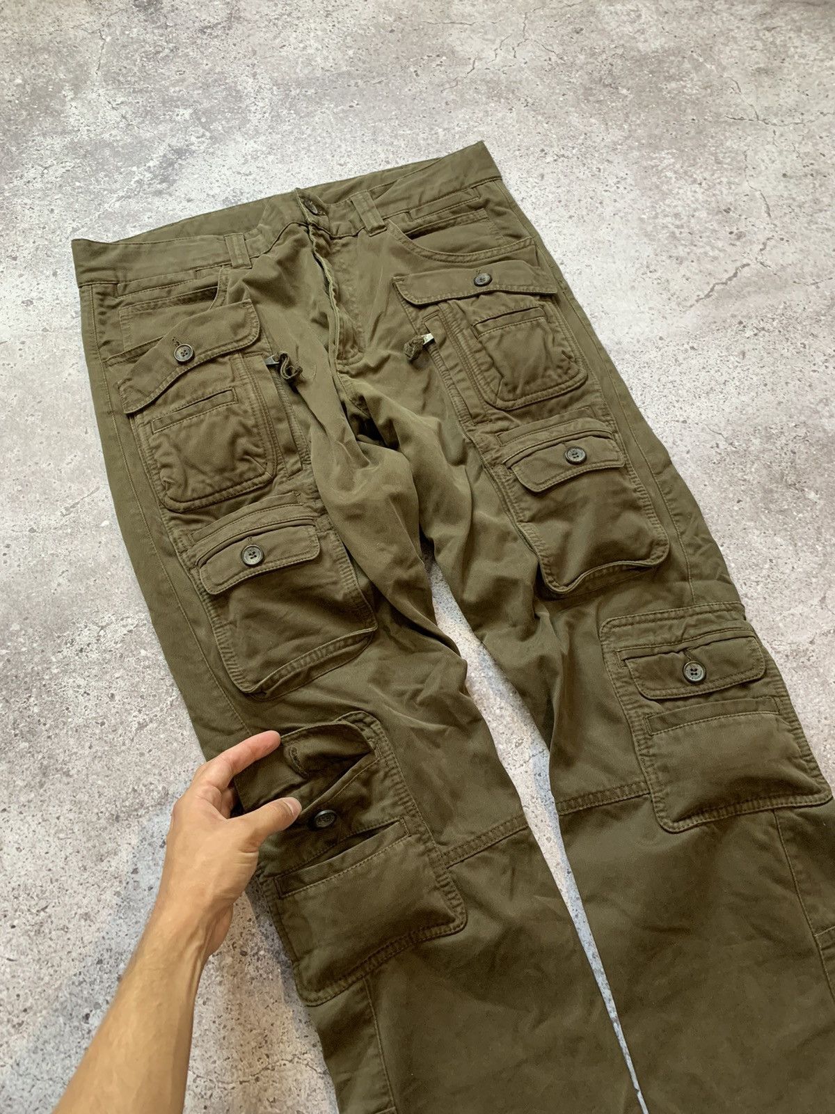 DOLCE&GABBANA マルチポッケトcargo pants レア DOLCE&GABBANA マルチポッケトcargo pants レア