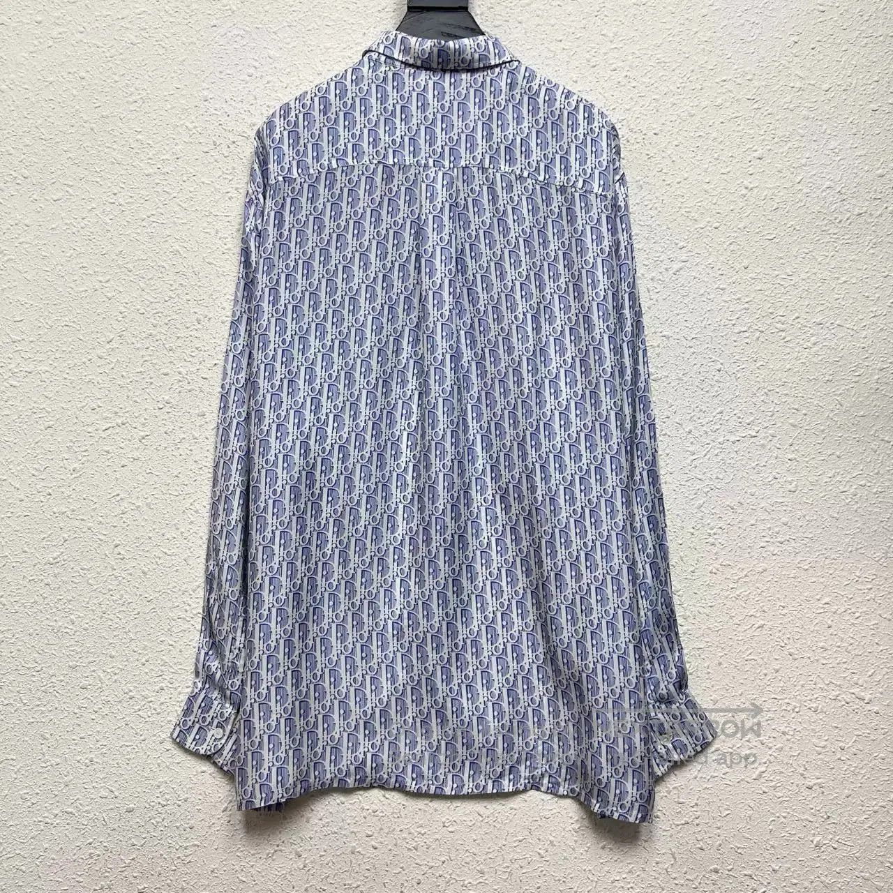 Dior DIOR New Logo Silk Monogram Shirt. Size US M / EU 48-50 / 2 - 2 Thumbnail