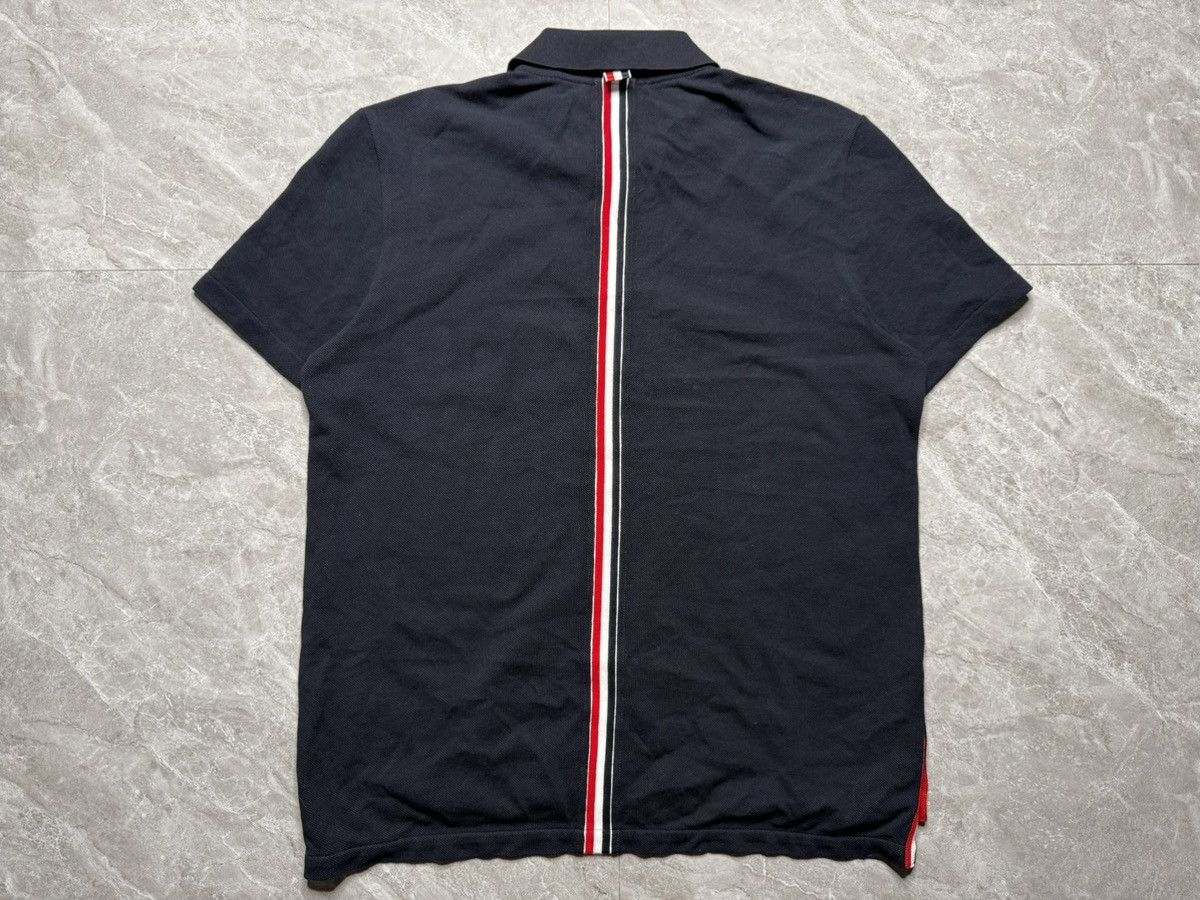 Thom Browne Thom Browne RWB Back Stripe Relaxed Fit Polo Size US L / EU 52-54 / 3 - 3 Thumbnail