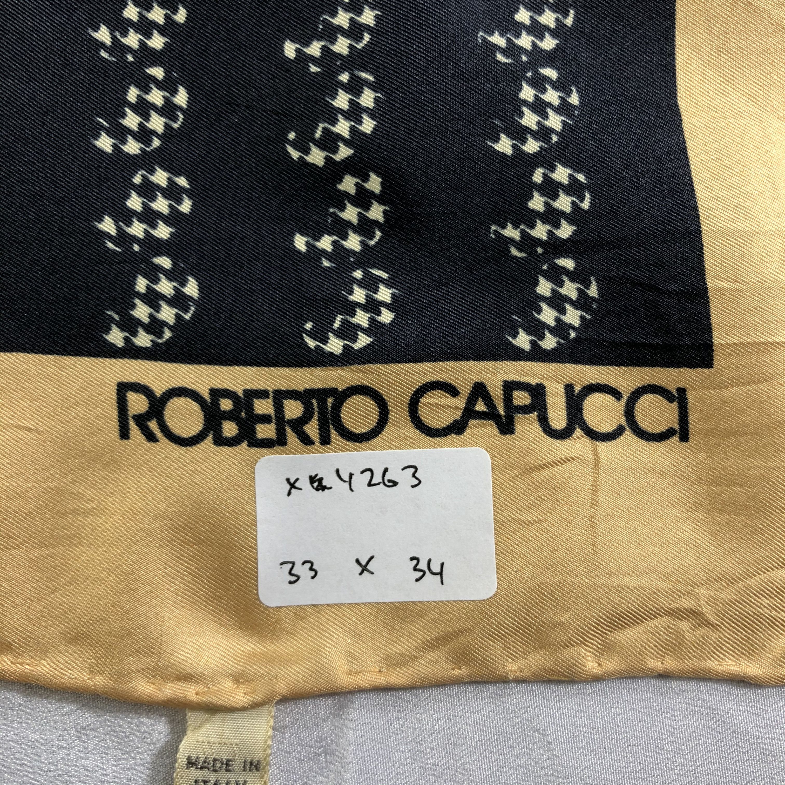 Vintage Vintage Roberto Capucci Silk Scarf Size ONE SIZE - 7 Thumbnail