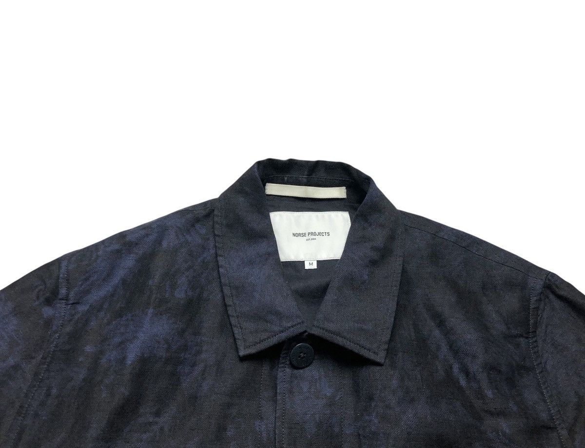 Norse Projects Norse Project Kyle Indigo Resort Overshirt Size US M / EU 48-50 / 2 - 3 Thumbnail