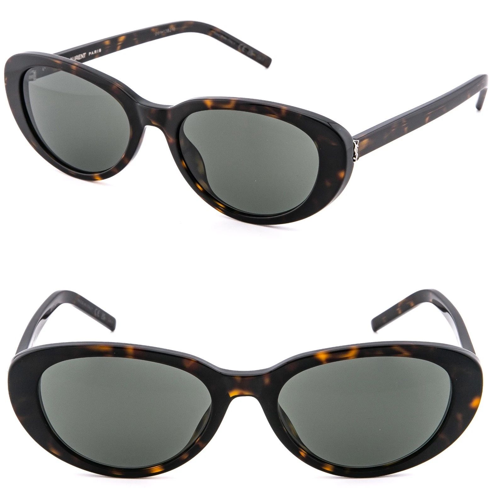Saint Laurent Paris SAINT LAURENT SHADE SL M154 SLM154 Logo Oval Sunglass 002 Size ONE SIZE - 1 Thumbnail