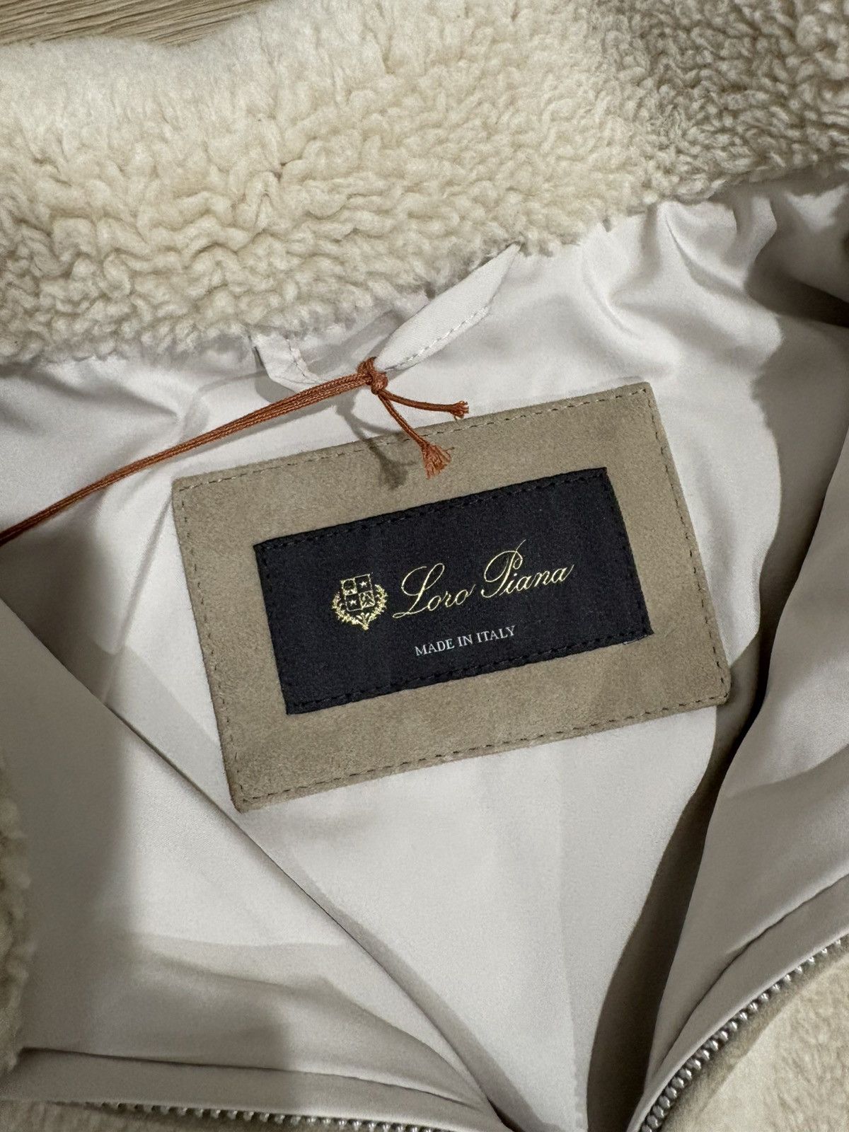 Loro Piana Loro Piana SUEDE-TRIMMED CASHMERE SILK-BLEND FLEECE HALF-ZIP Size US XL / EU 56 / 4 - 9 Thumbnail