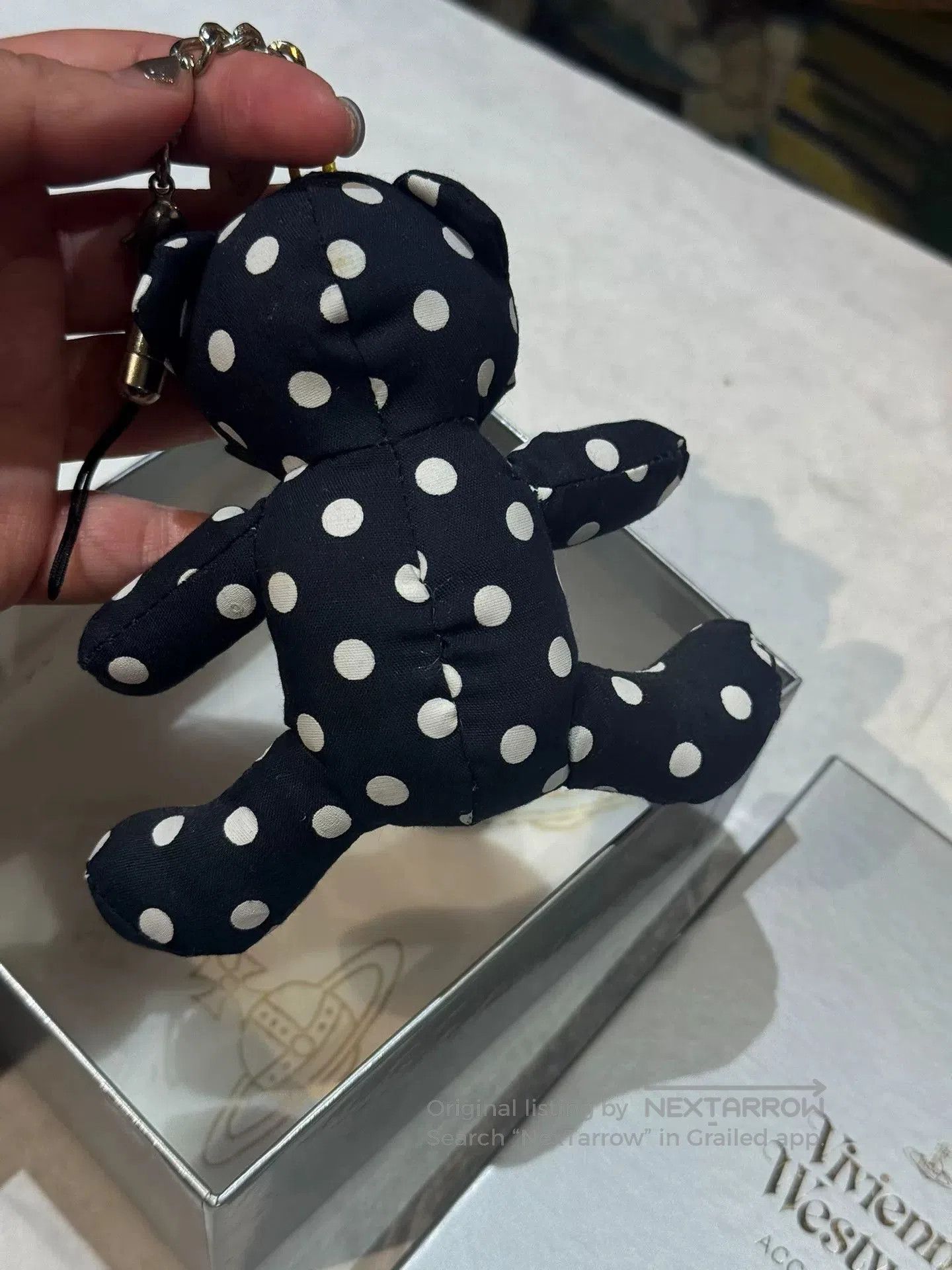 Vivienne Westwood vivienne westwood polka dot bear keychain. Size ONE SIZE - 3 Thumbnail