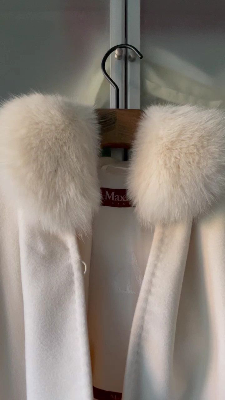 Max Mara Max Mara Snow White Coat Size S / US 4 / IT 40 - 1 Thumbnail