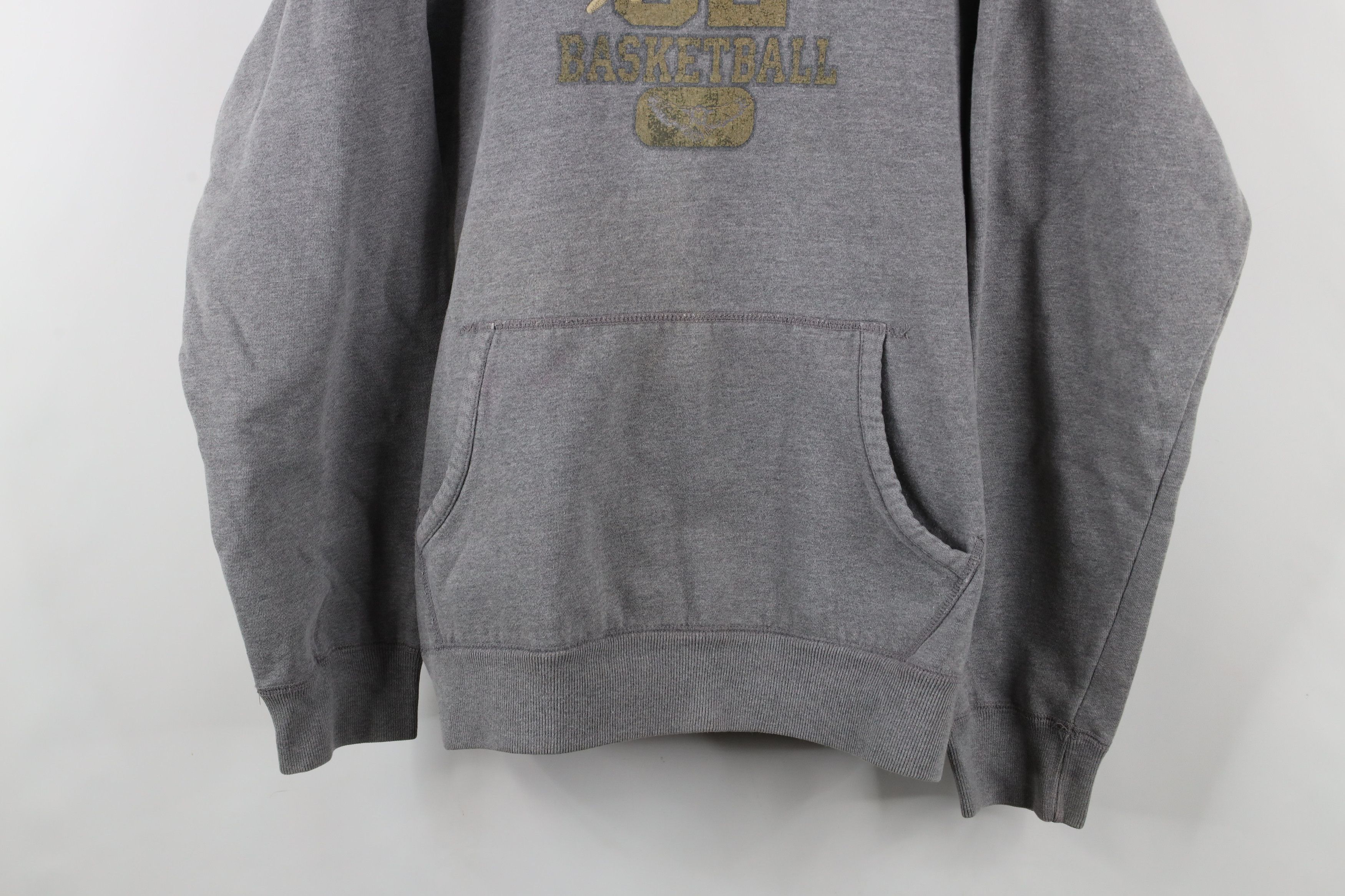 Abercrombie & Fitch × Vintage Vintage Abercrombie & Fitch Basketball Heavyweight Hoodie Size US XL / EU 56 / 4 - 3 Thumbnail