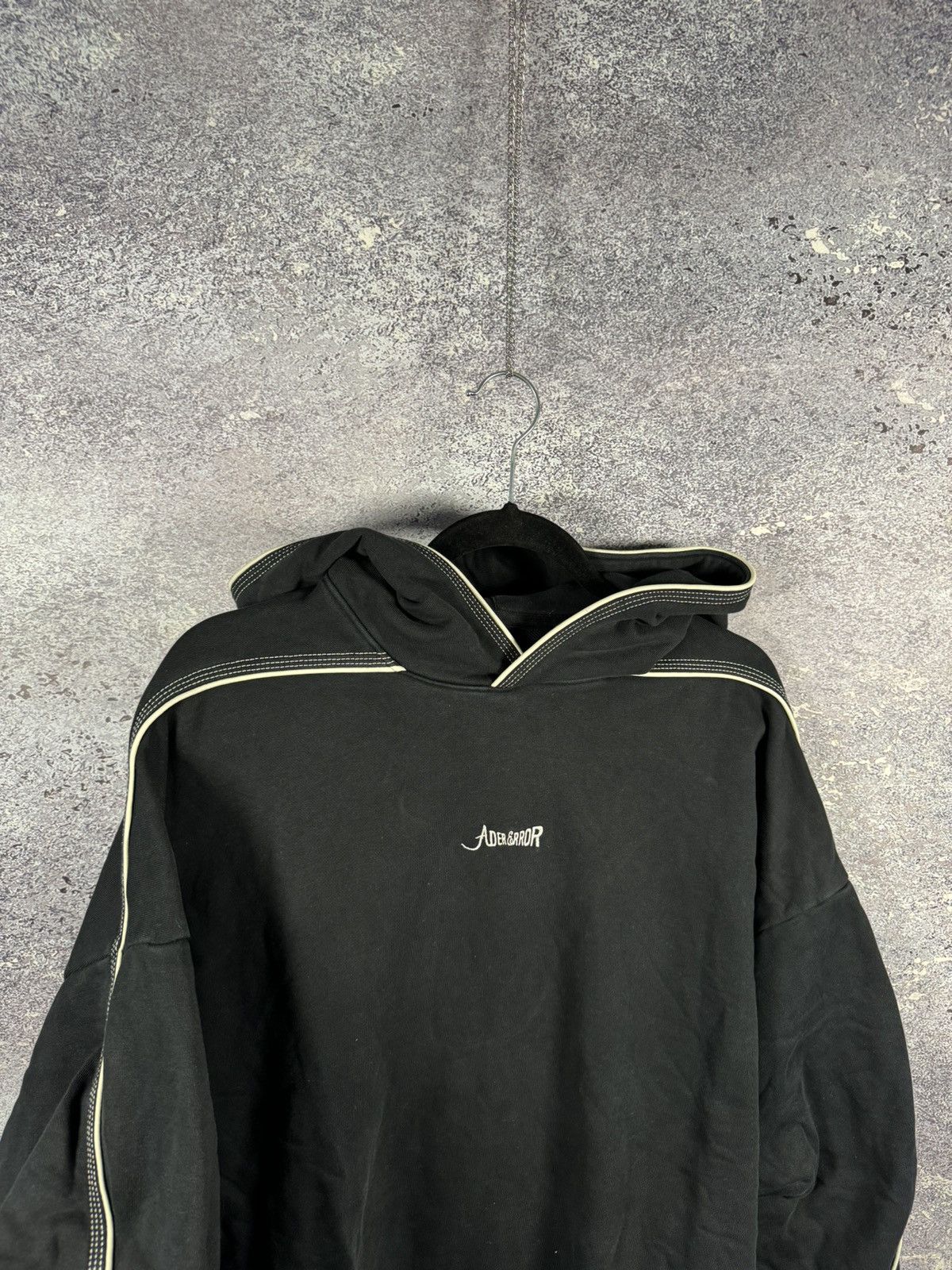 Ader Error ADER ERROR 22FW Black Top Hooded Streetwear Size A2 Size US M / EU 48-50 / 2 - 6 Thumbnail