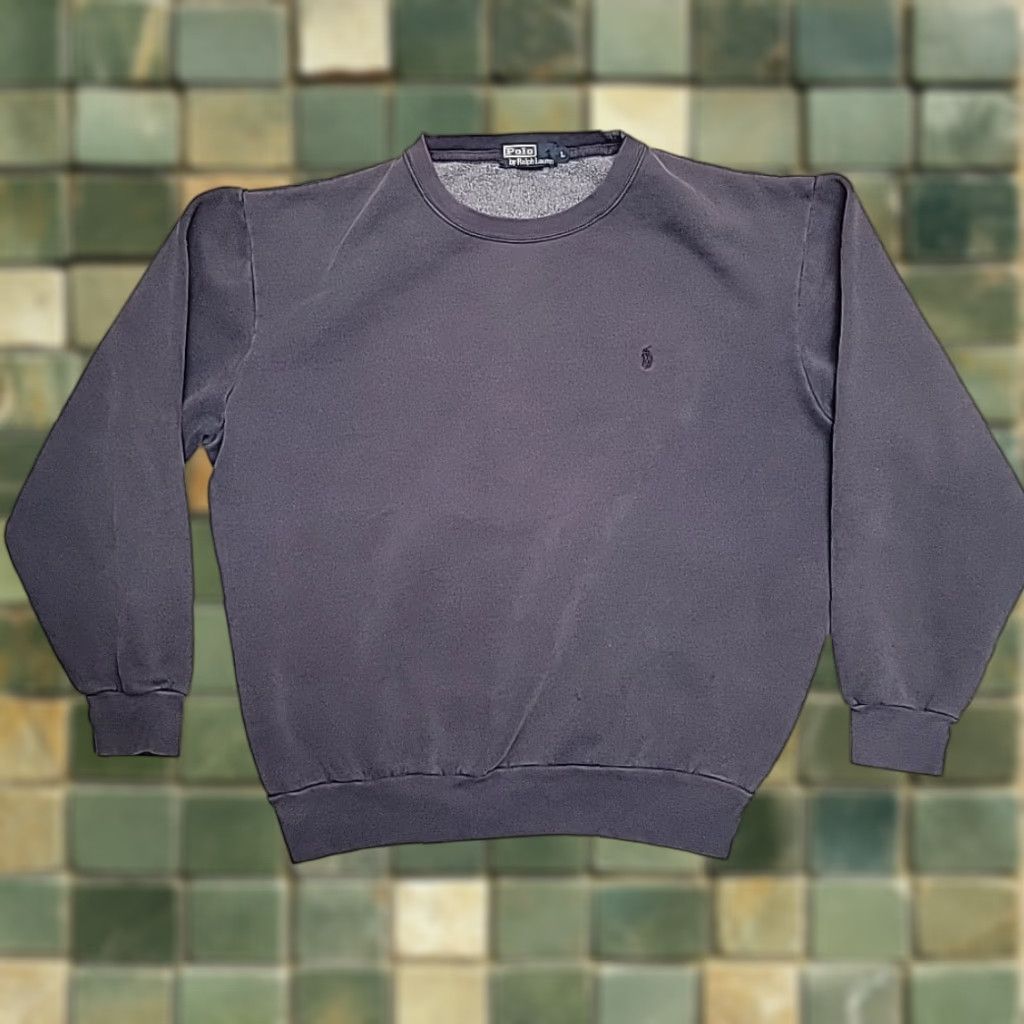 Polo Ralph Lauren Polo Ralph Lauren Sweatshirt Mens L Blue Long Sleeve Crewneck Pony Shirt Size US L / EU 52-54 / 3 - 1 Thumbnail
