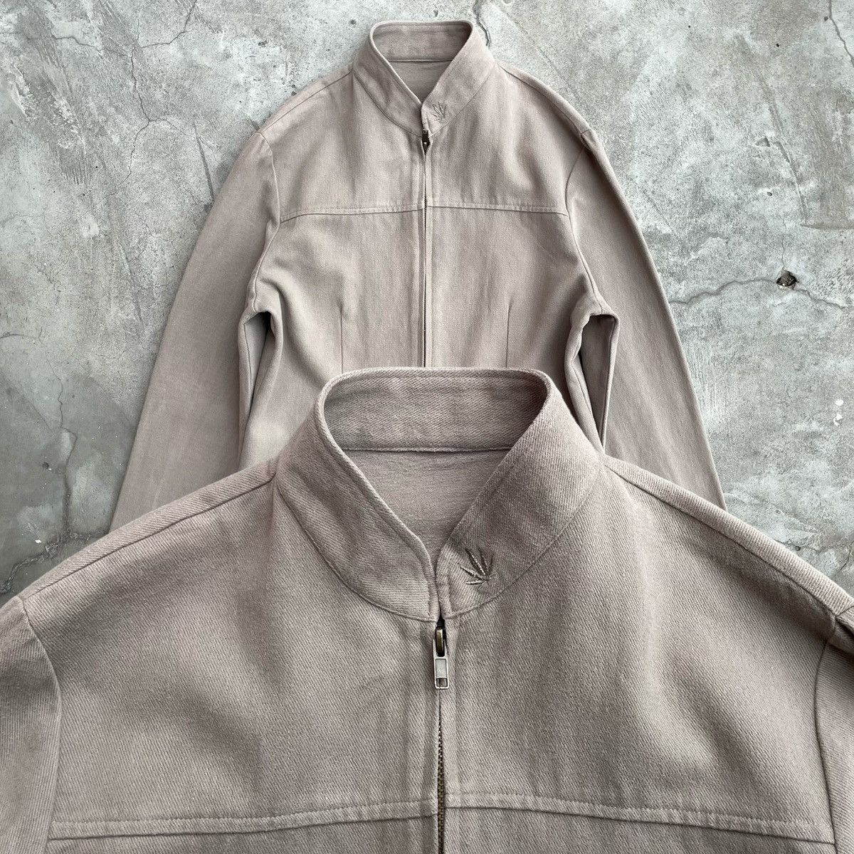 Vintage Vintage Hemp Coat Zip Jacket 00s «The Earth Collection» Size US M / EU 48-50 / 2 - 3 Thumbnail