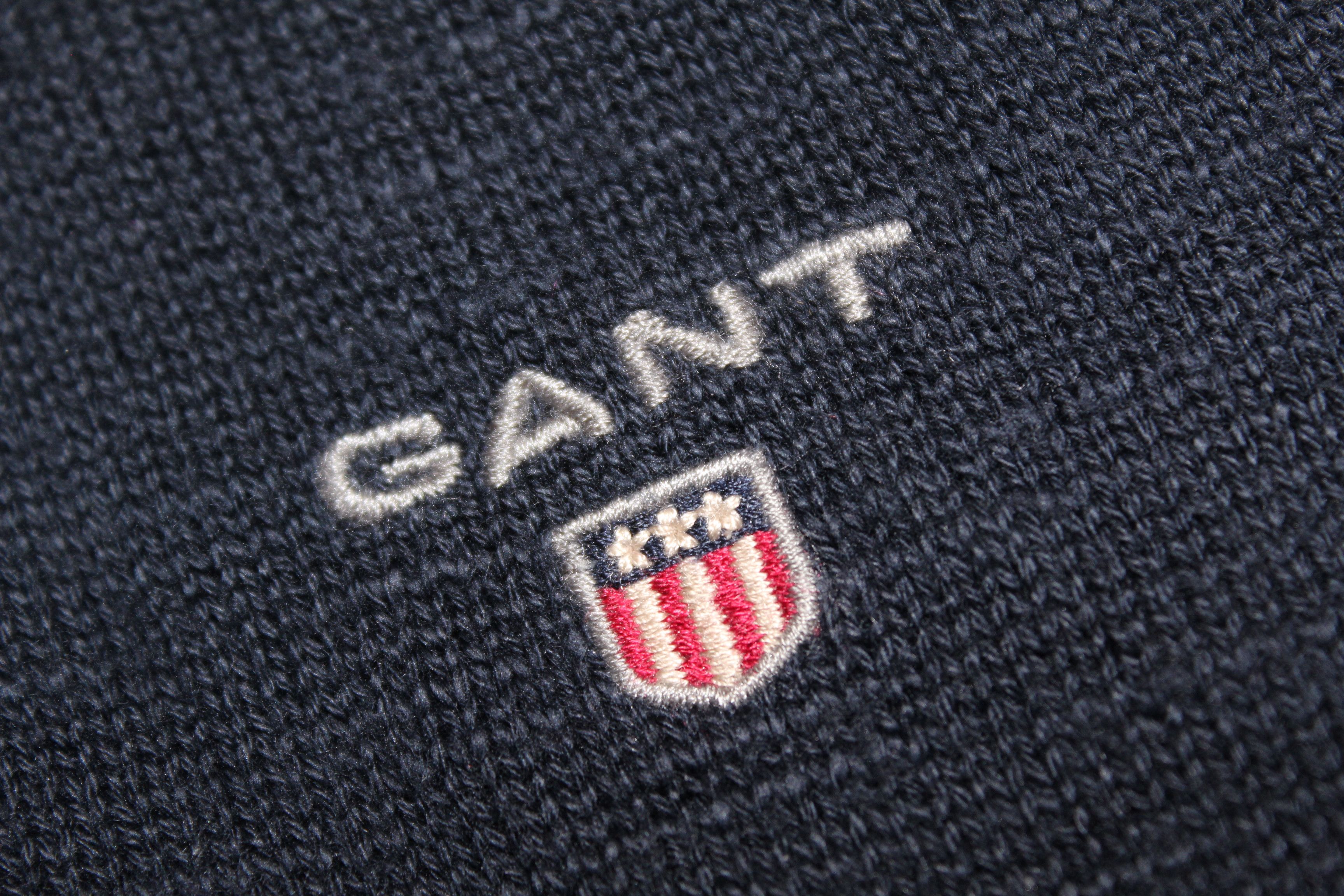 Gant Men's GANT Zip Neck Blue Jumper Cardigan Size XL Size US XL / EU 56 / 4 - 2 Thumbnail
