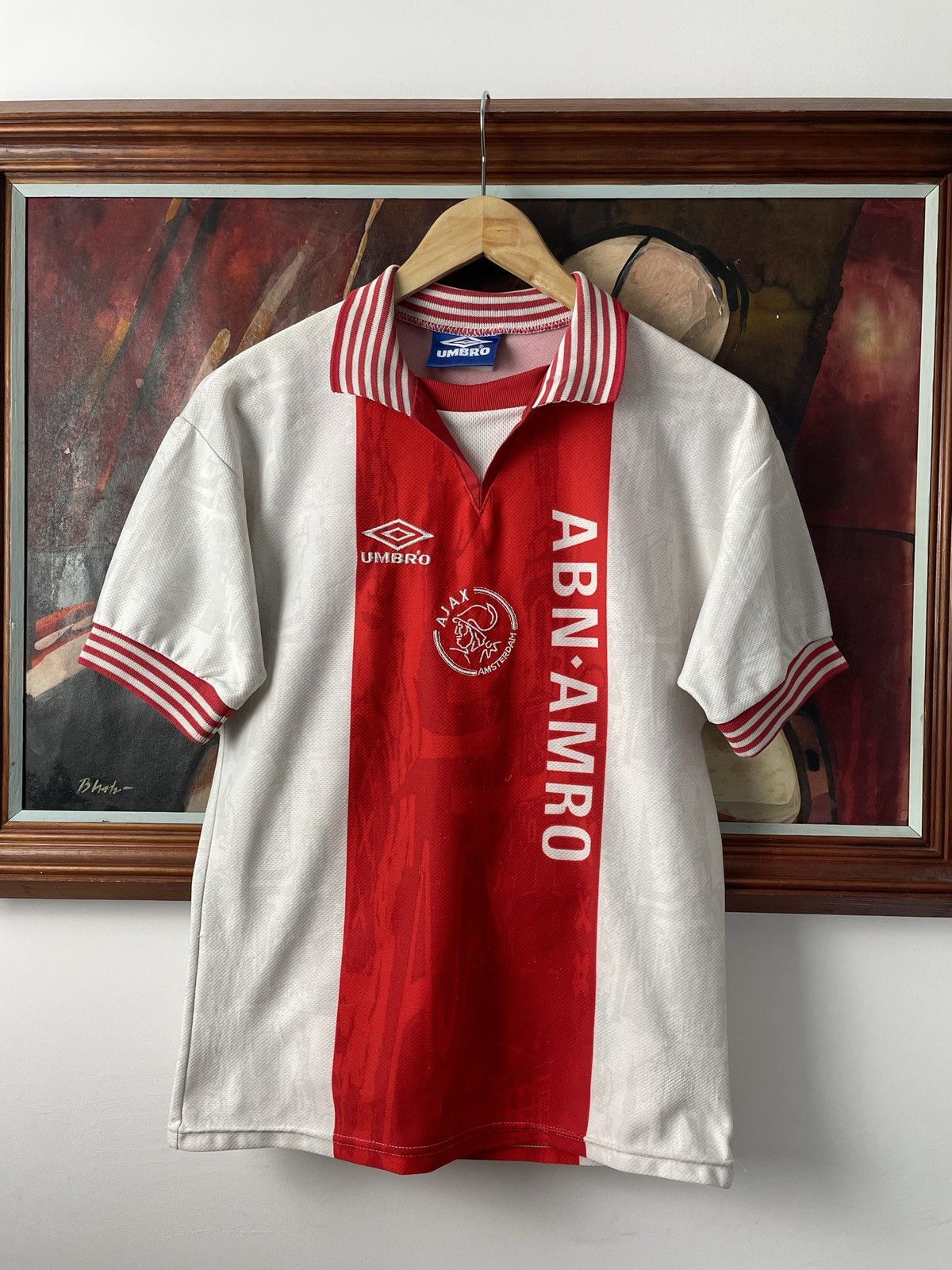 Vintage 90s Ajax Amsterdam Soccer Jersey 1996-97 Football