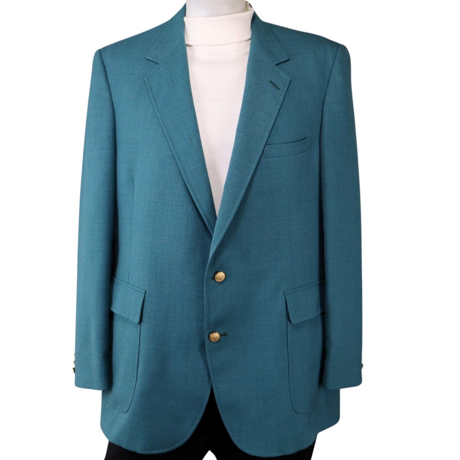 Hardwick Vintage Hardwick USA Hopsack Blazer 48L Masters Green Size 48L - 1 Thumbnail