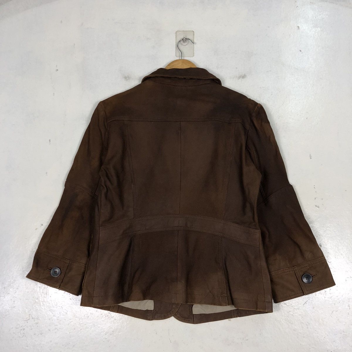 Other Max Mara Weekend Line Suede Leather Coat Size US M / EU 48-50 / 2 - 7 Thumbnail