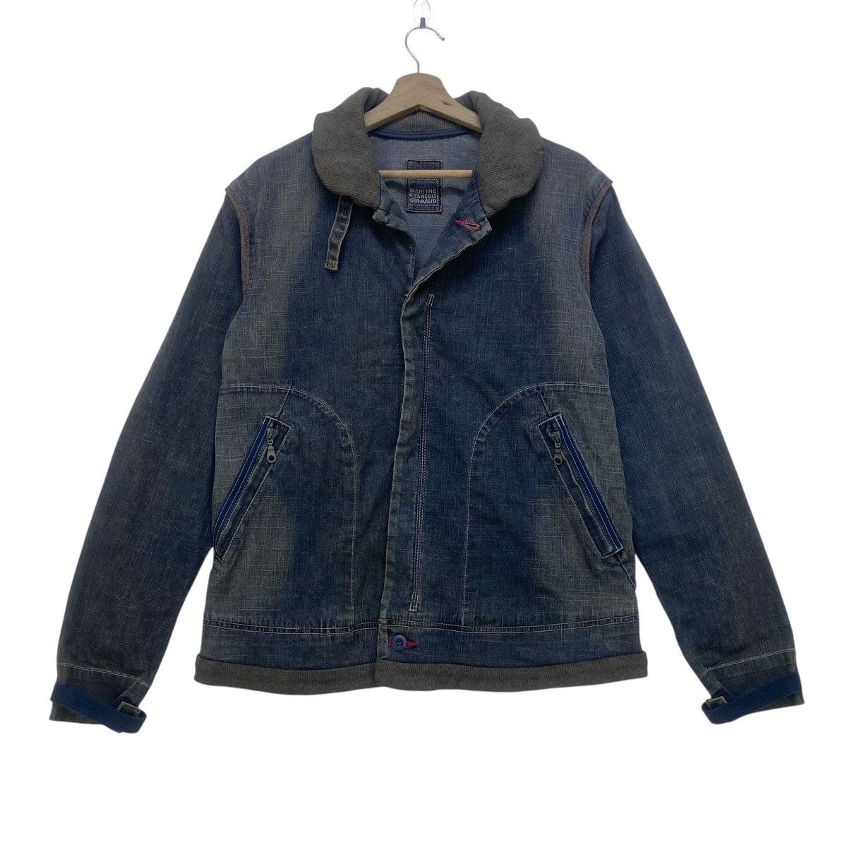 Marithe + Francois Girbaud 🔥Avant Garde Marithe Francois Girbaud Denim Jacket Size US S / EU 44-46 / 1 - 2 Thumbnail