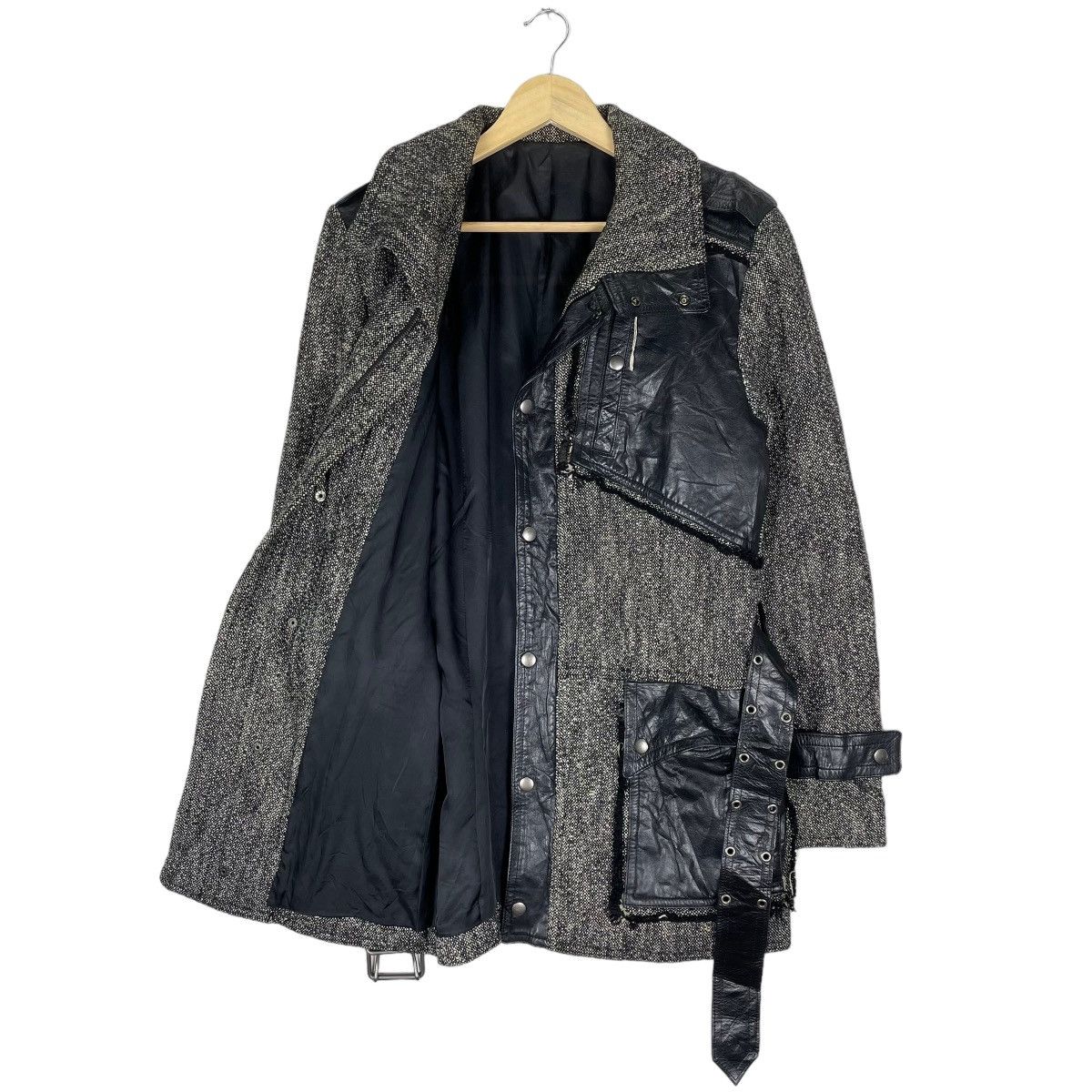 5351 POUR LES FEMMES 🌟5351 POUR HOMME COWHIDE LEATHER PART JACKET Size M / US 6-8 / IT 42-44 - 9 Thumbnail