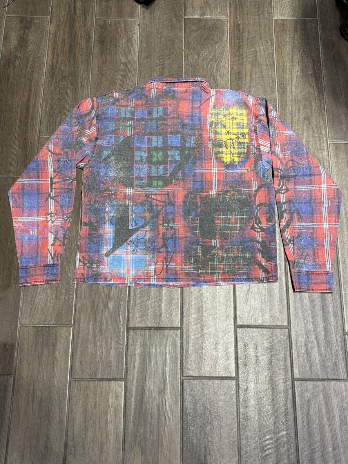 Vale VALE “GRAFFITI” FLANNEL - SIZE XL Size US XL / EU 56 / 4 - 2 Thumbnail