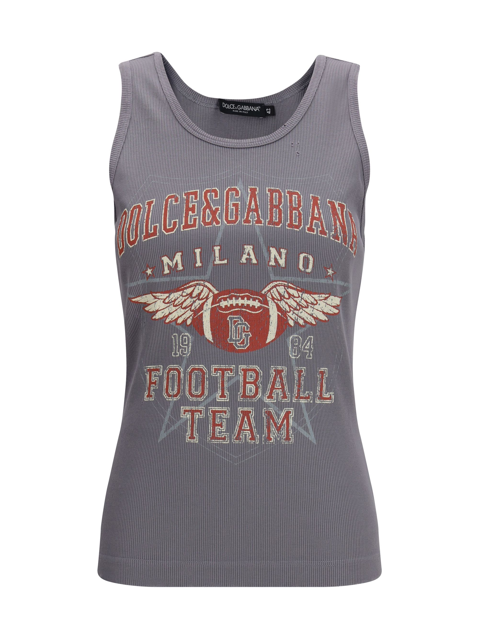 Dolce & Gabbana Ribbed tank Top Size M / US 6-8 / IT 42-44 - 1 Thumbnail