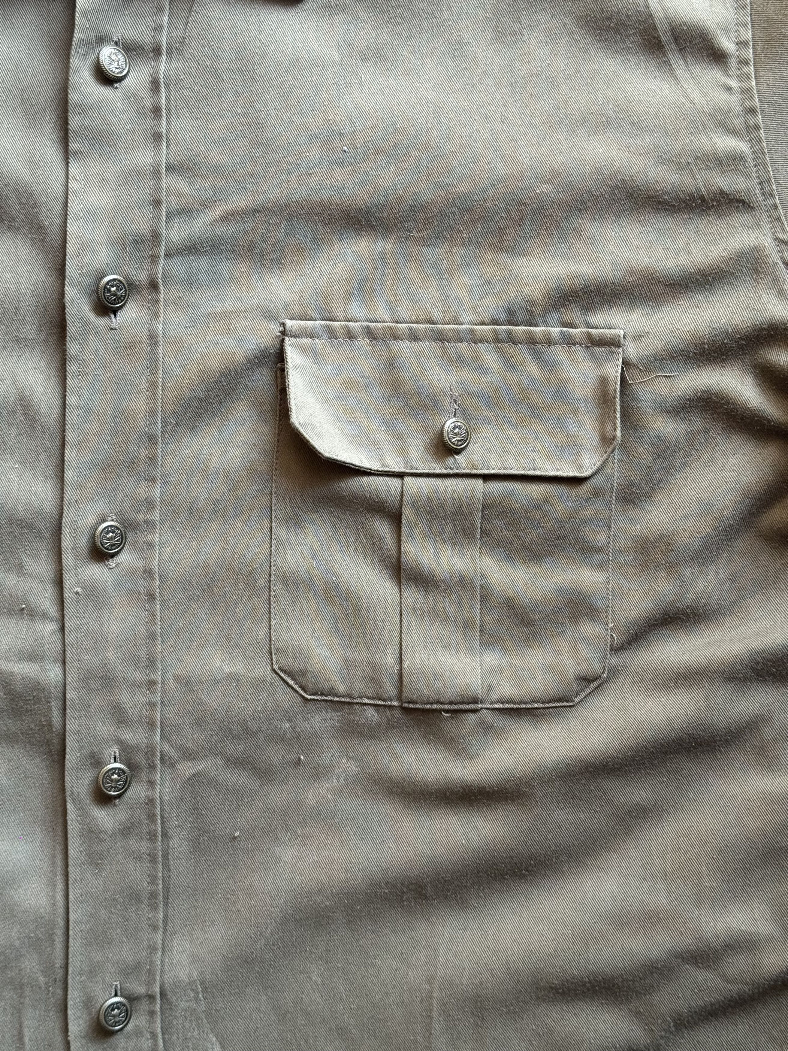 Vintage Camicia Sahariana esercito italiano 70' vintage Size US M / EU 48-50 / 2 - 2 Thumbnail