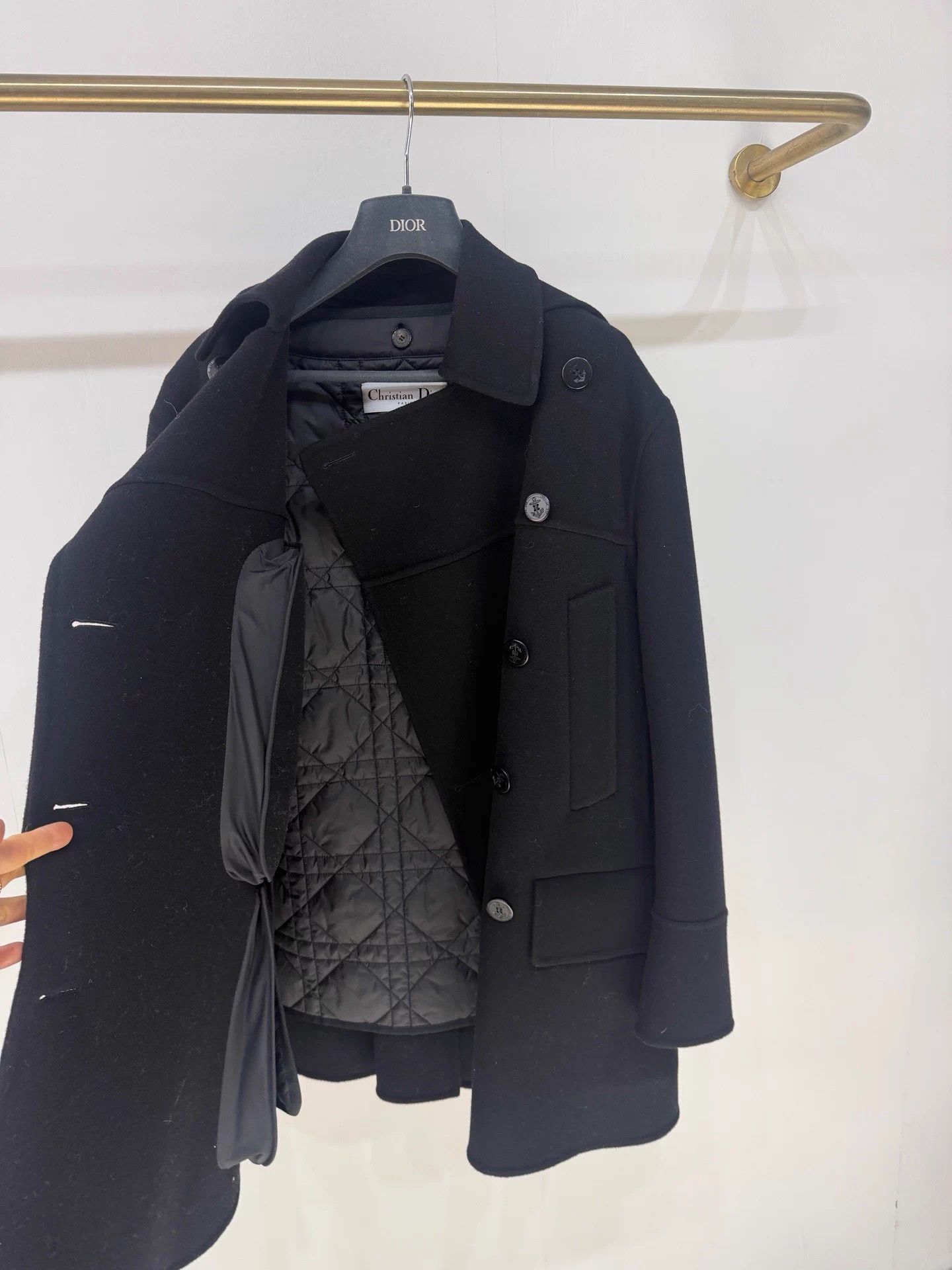 Dior Dior 2-in-1 puffer vest overcoat 99 New FR34 oversized Size XS / US 0-2 / IT 36-38 - 5 Thumbnail
