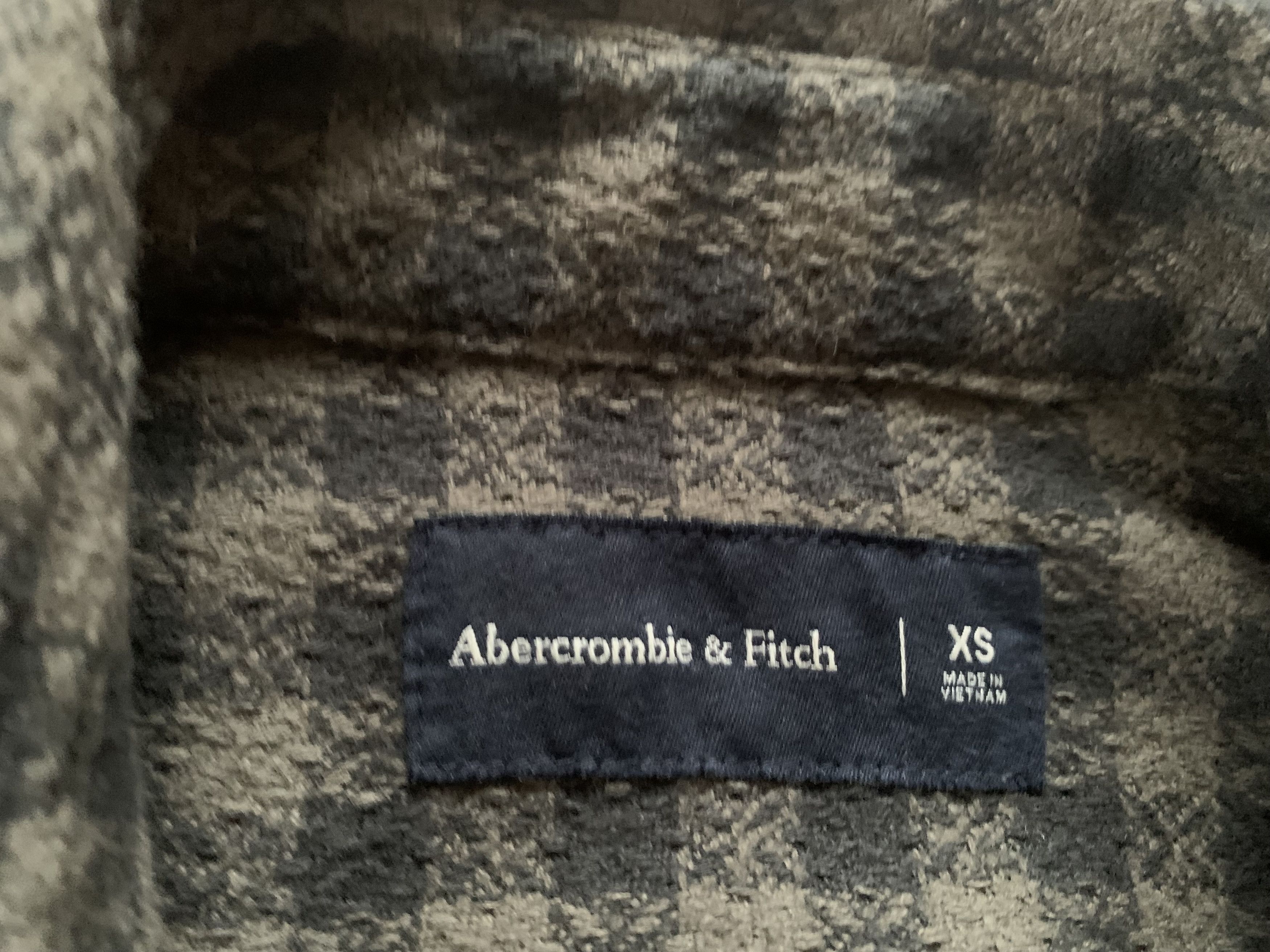 Abercrombie & Fitch Abercrombie & Fitch Check Dobby Flannel Plaid Overshirt Size US XS / EU 42 / 0 - 6 Thumbnail