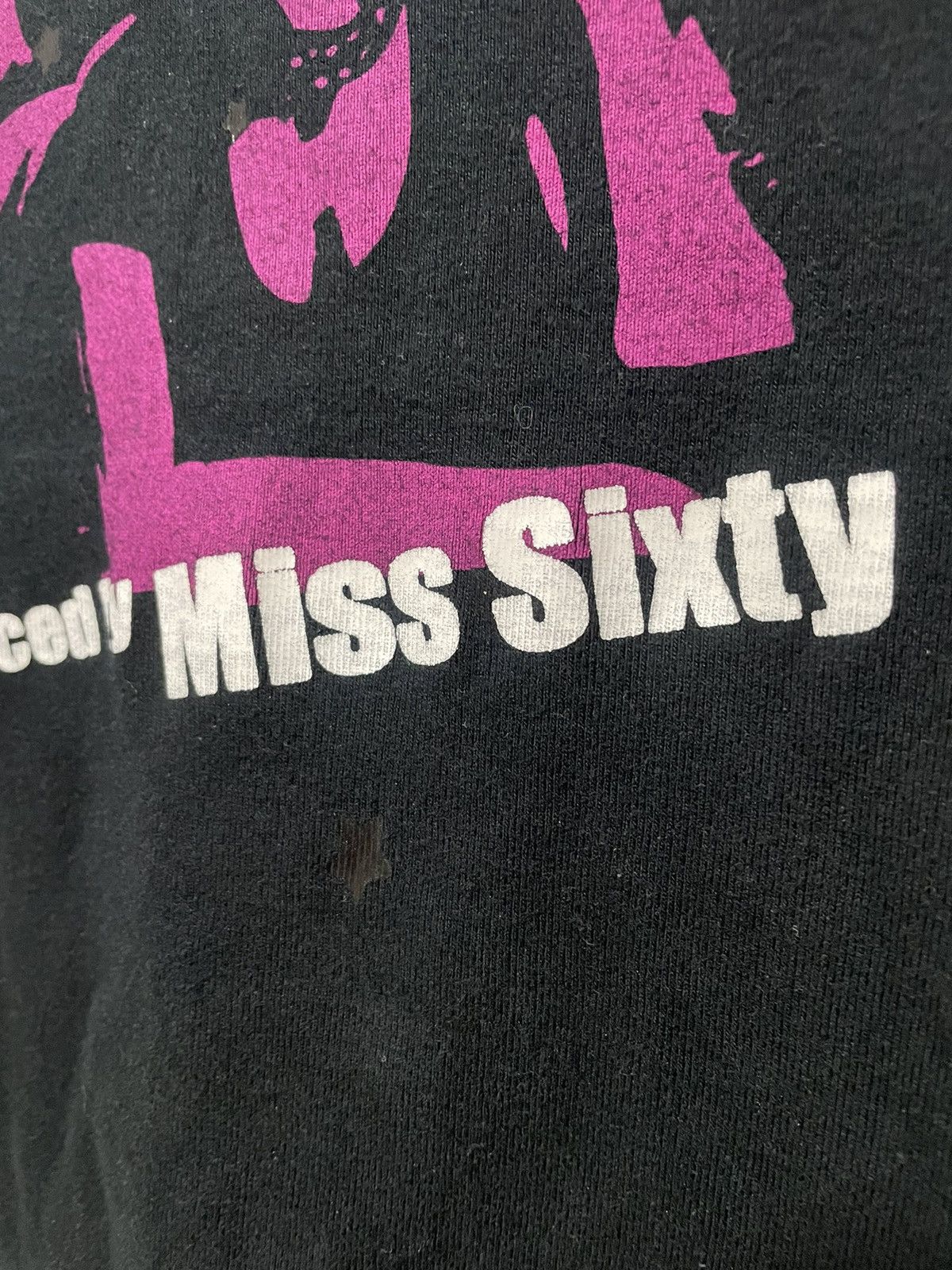 Miss Sixty 2000s Miss Sixty Dark Venus Y2K Shirt Designer Print Hype Size S / US 4 / IT 40 - 6 Thumbnail