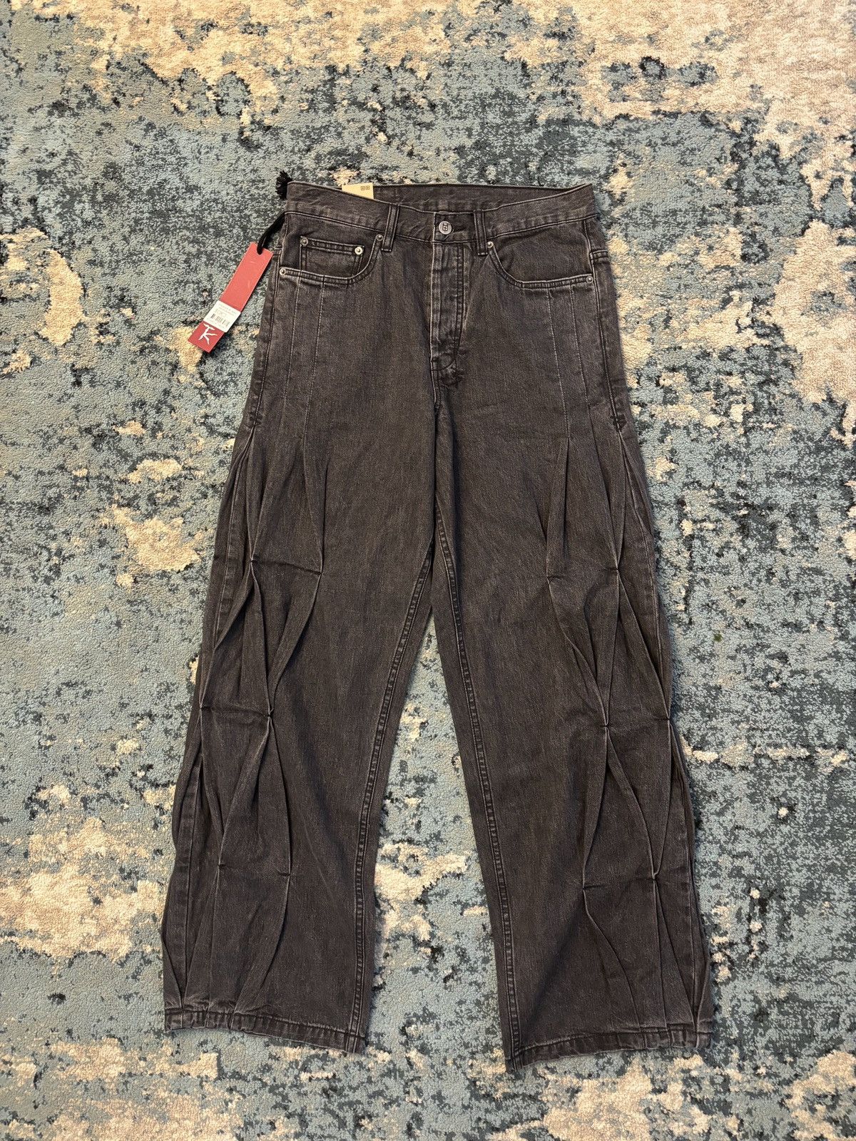 Ksubi Ksubj MAXX Accordion Black Pants Size 29 Brand New Size US 29 - 2 Thumbnail
