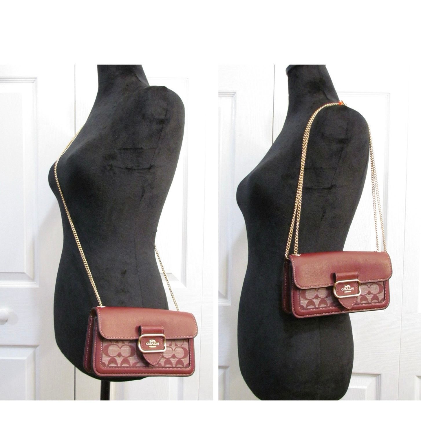 Coach Coach Morgan Crossbody in Signature Chambray Size ONE SIZE - 7 Thumbnail
