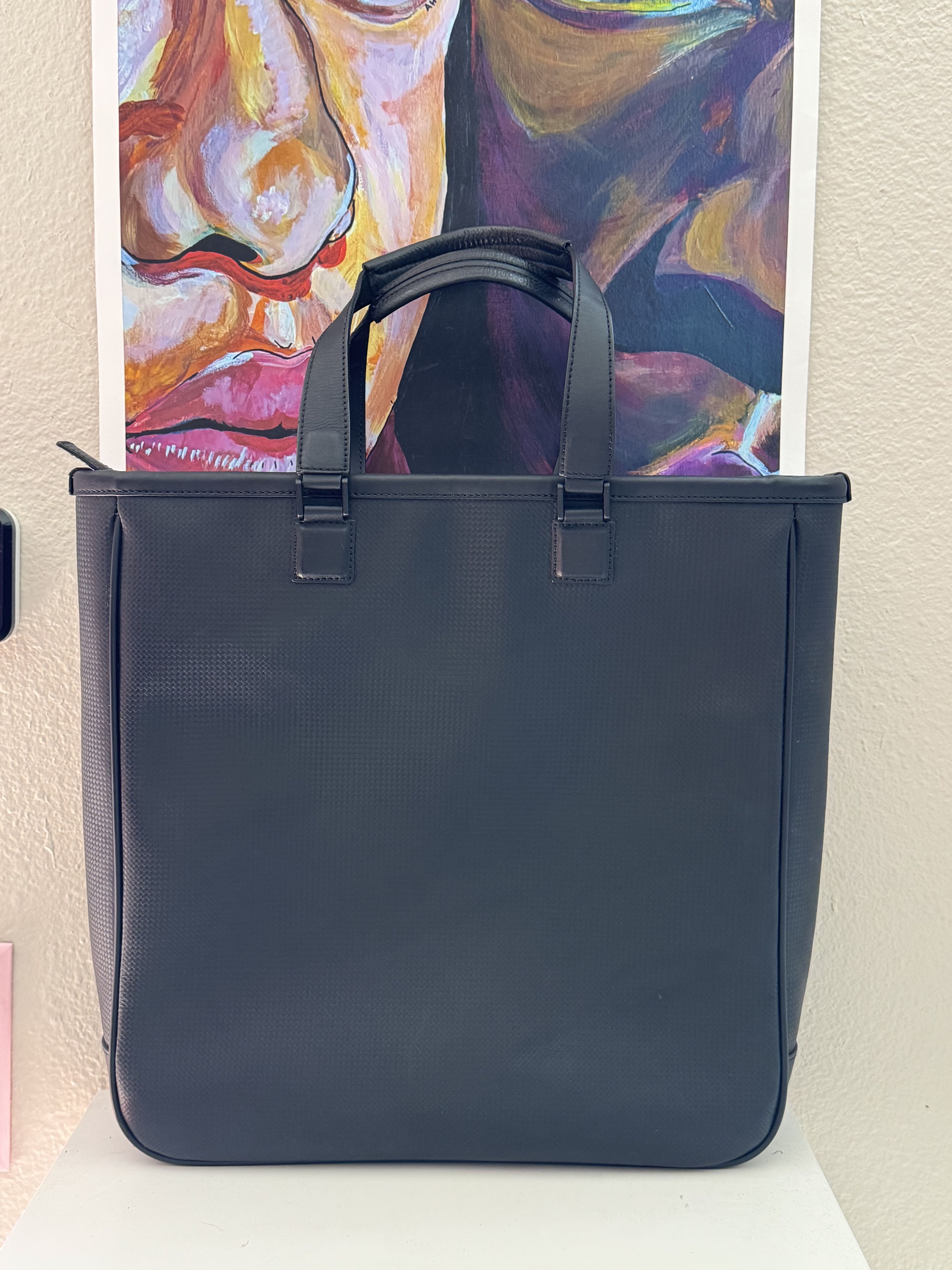 Montblanc Extreme 1.0 Leather Tote Bag - Carbon Fiber Effect Size ONE SIZE - 2 Thumbnail