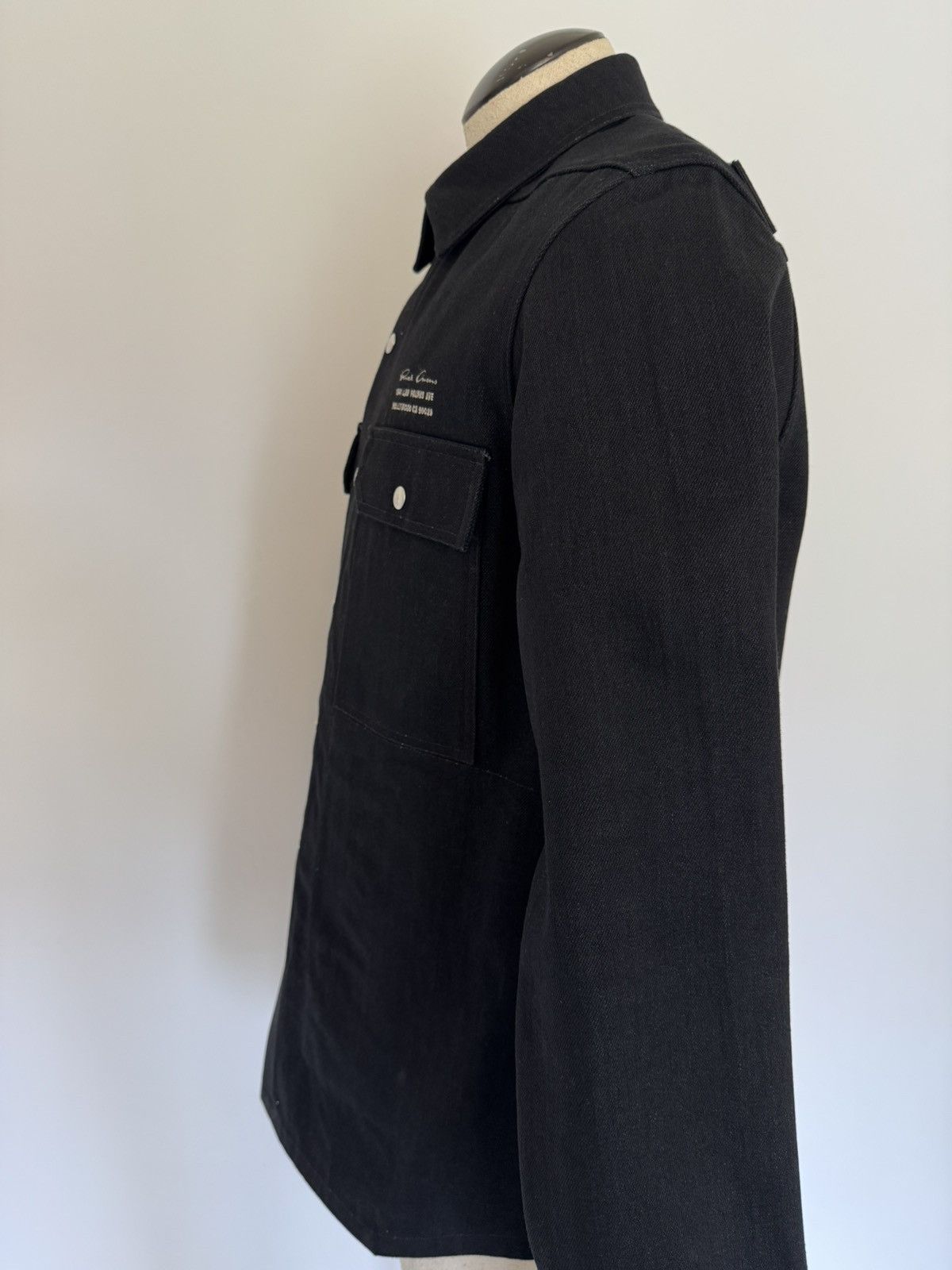 Rick Owens Rick Owens Overshirt Denim Jacket Size US M / EU 48-50 / 2 - 4 Thumbnail