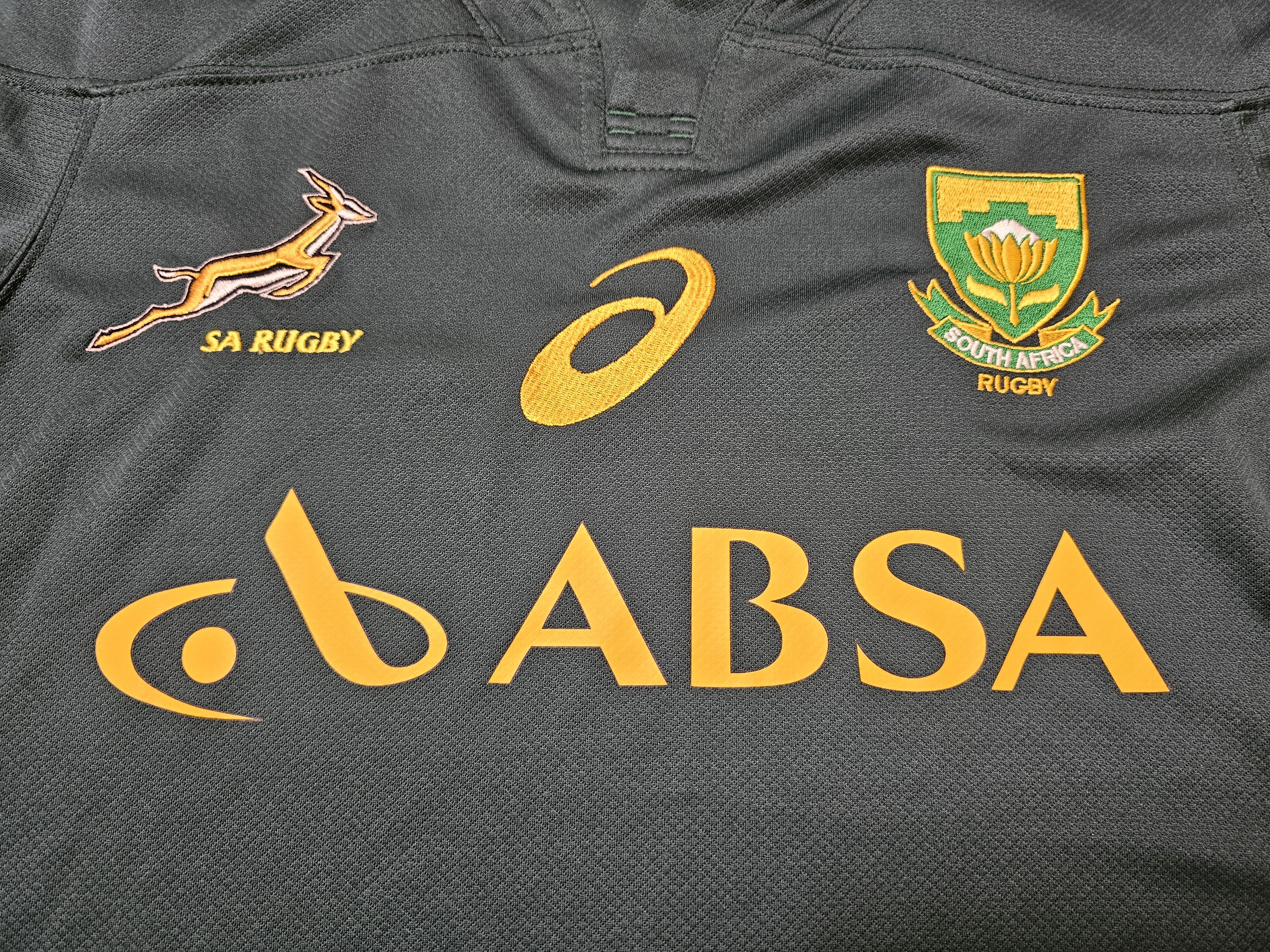 Asics SOUTH AFRICA RUGBY JERSEY WORLD SEVENS UNION RUGBY JERSEY Size US XXL / EU 58 / 5 - 3 Thumbnail