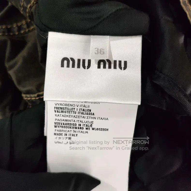 Miu Miu Miu Miu 36 Fake two coats military green Size S / US 4 / IT 40 - 5 Thumbnail