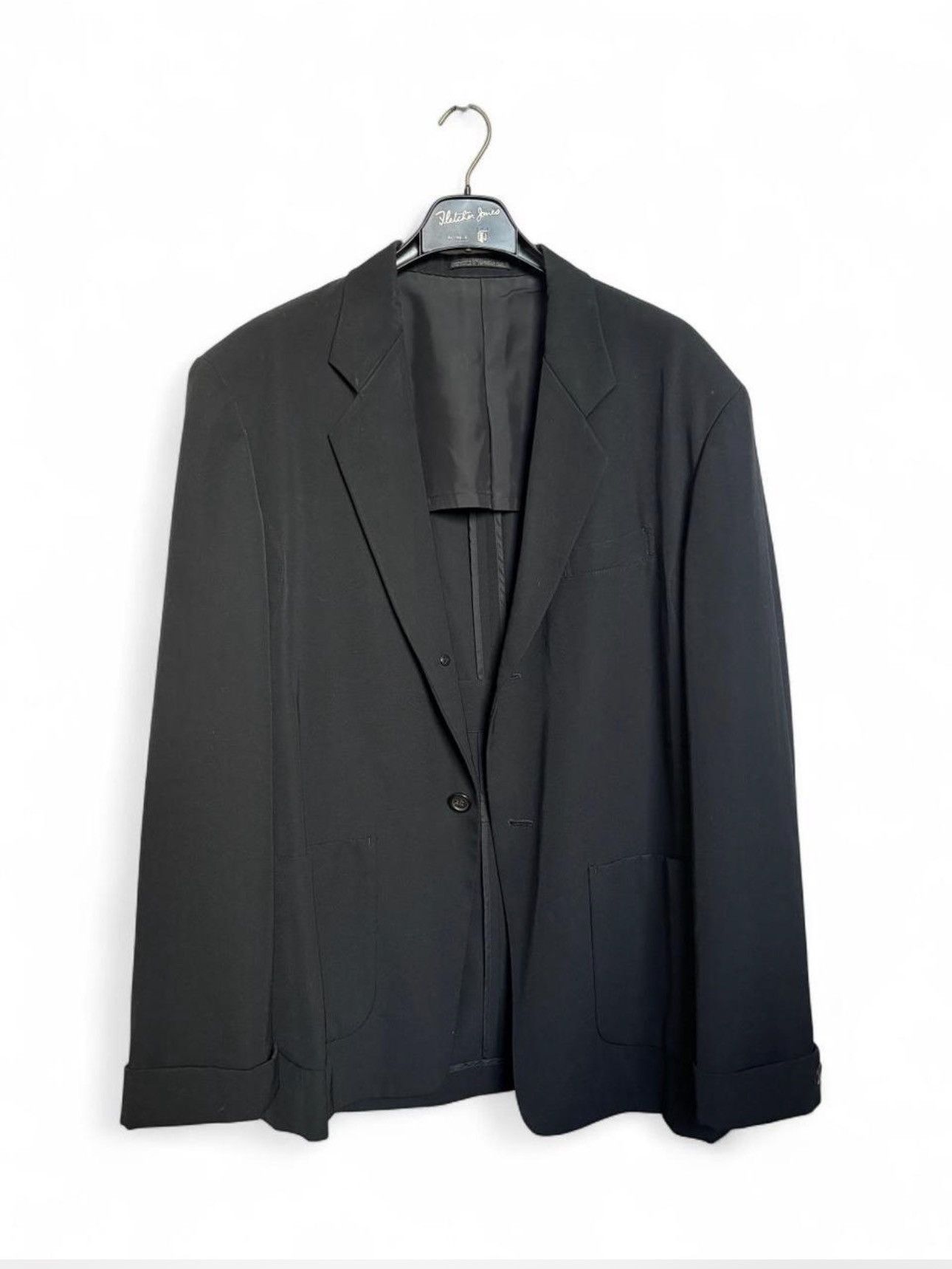 Yohji Yamamoto Yohji Yamamoto 90s/2000s Pour Homme Blazer Size M / US 6-8 / IT 42-44 - 3 Thumbnail