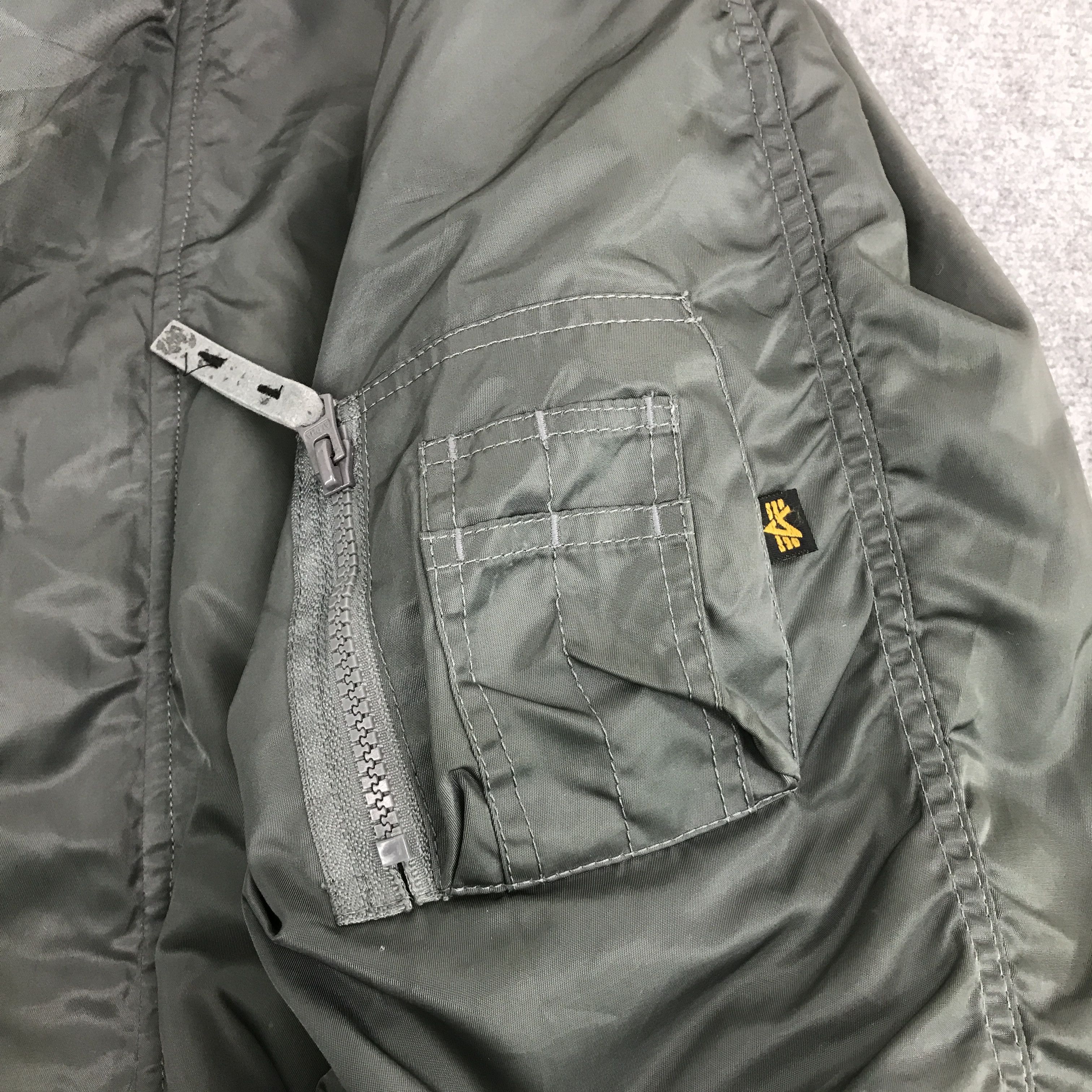 Alpha Industries Fur hoodies alpha industries inc zipper jacket Size US L / EU 52-54 / 3 - 5 Thumbnail