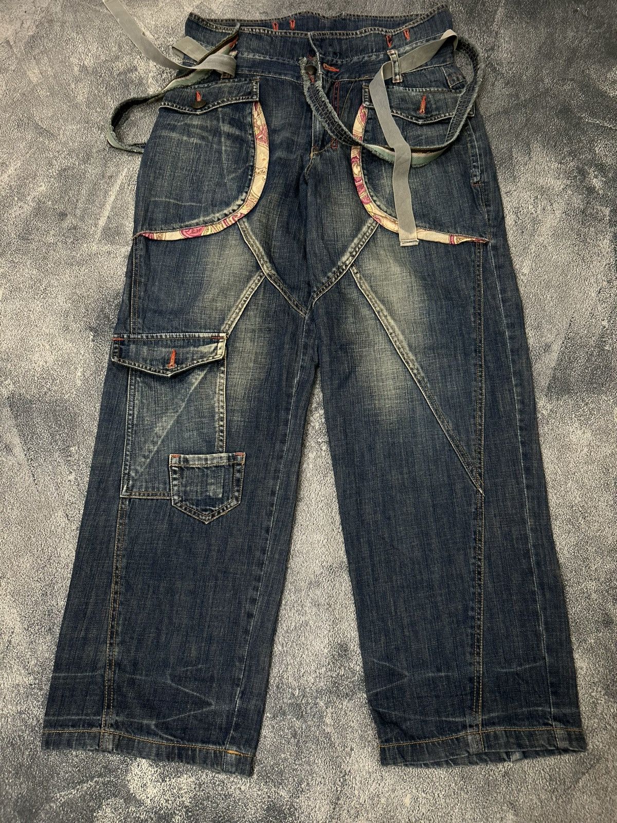 Japanese Brand BNX Jeans Size US 32 / EU 48 - 1 Thumbnail