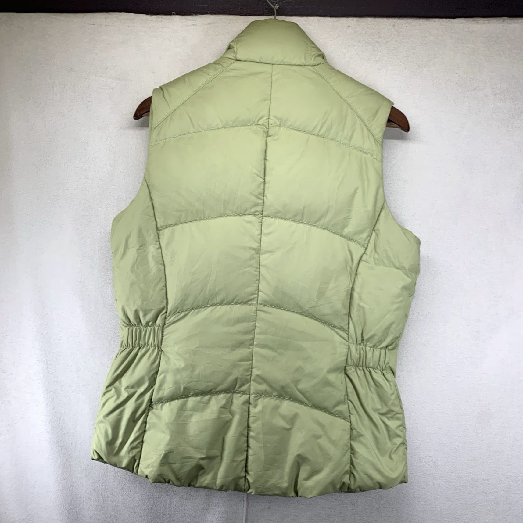 Eddie Bauer Eddie Bauer Puffer Vest Mens Medium Tall Light Lime Green Premium Goose Down Size US M / EU 48-50 / 2 - 2 Thumbnail