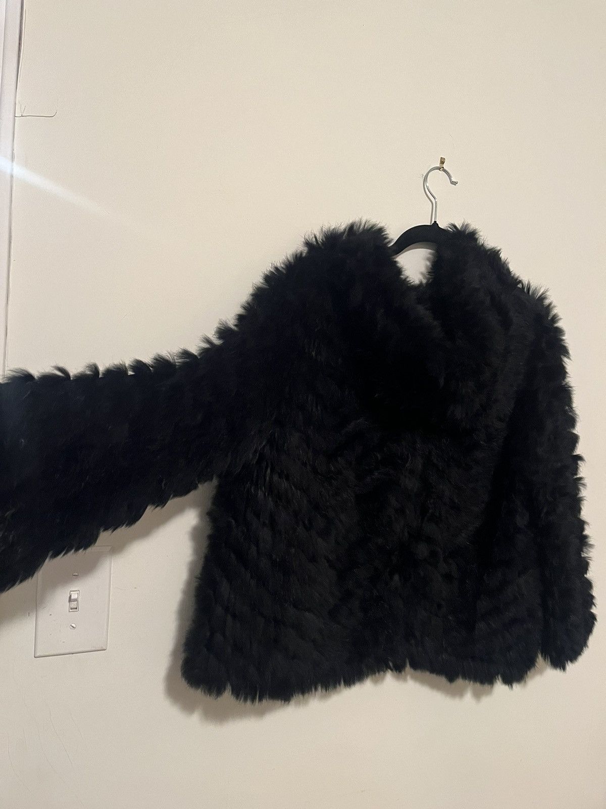Marc Jacobs Black Marc Jacobs Rabbit Fur Size S / US 4 / IT 40 - 5 Thumbnail