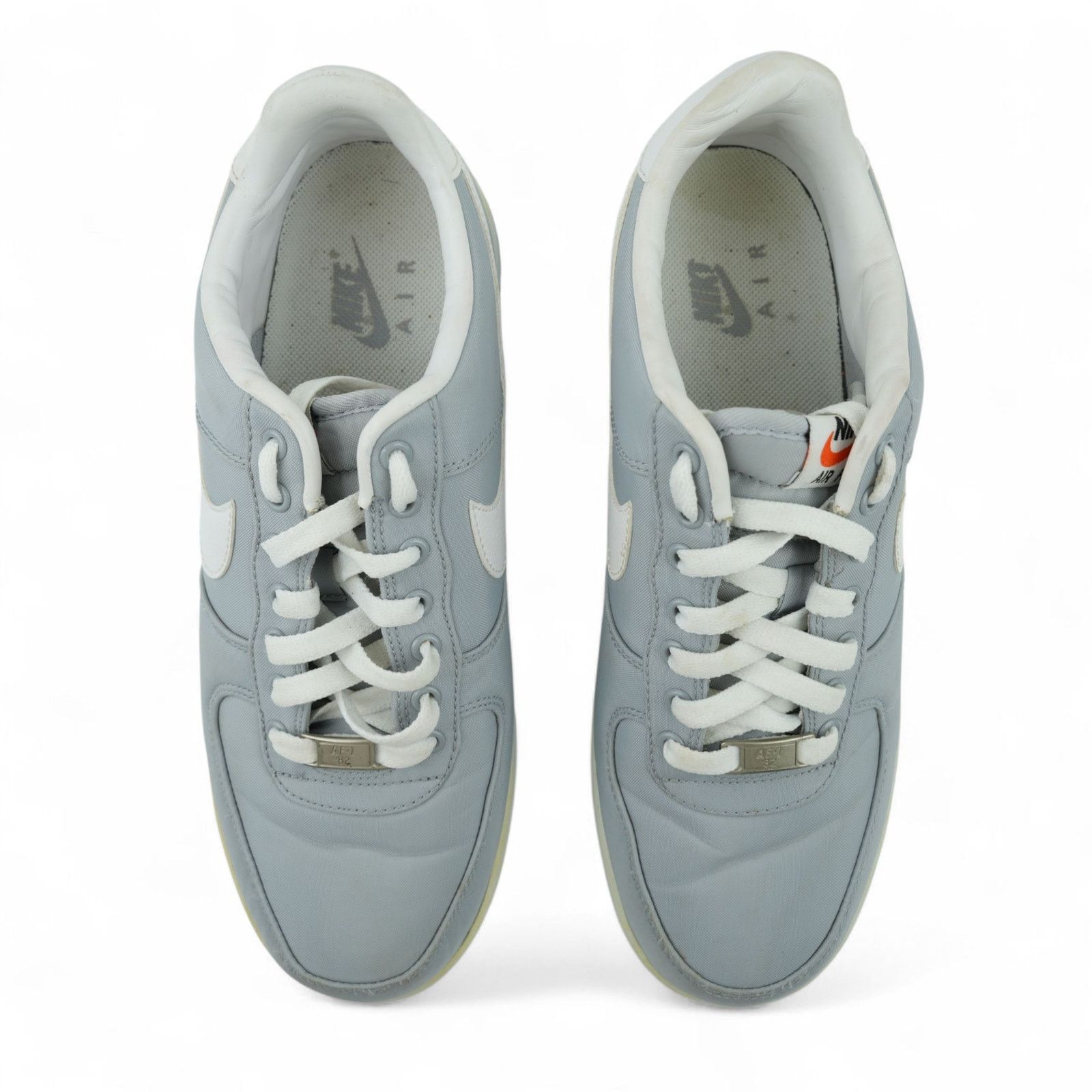 Nike Nike Air Force One 1 Shoes Mens 9.5 Low Wolf Grey 488298-038 Size US 9.5 / EU 42-43 - 5 Thumbnail