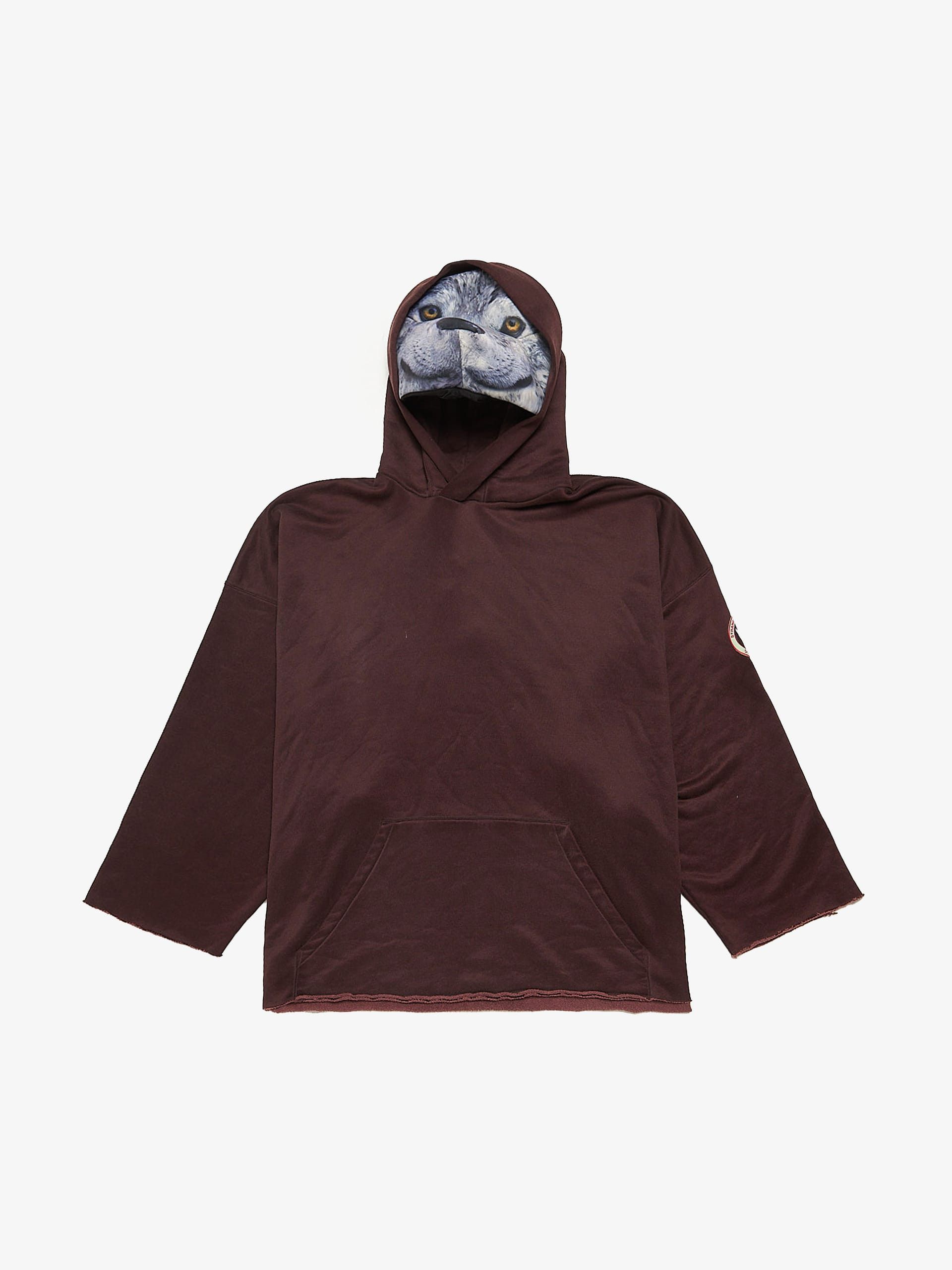 Doublet ANIMAL TRIM OVERSIZED HOODIE
