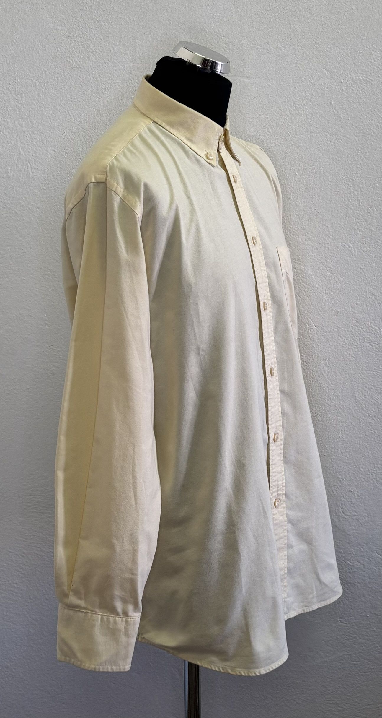 Valentino × Vintage Valentino Jeans yellow vintage shirt size. XL Size US XL / EU 56 / 4 - 4 Thumbnail