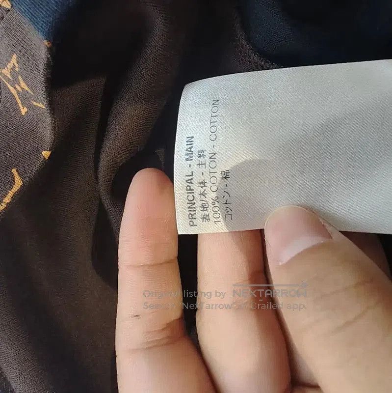 Other Louis Vuitton Black Cotton T. Size XS / US 0-2 / IT 36-38 - 6 Thumbnail
