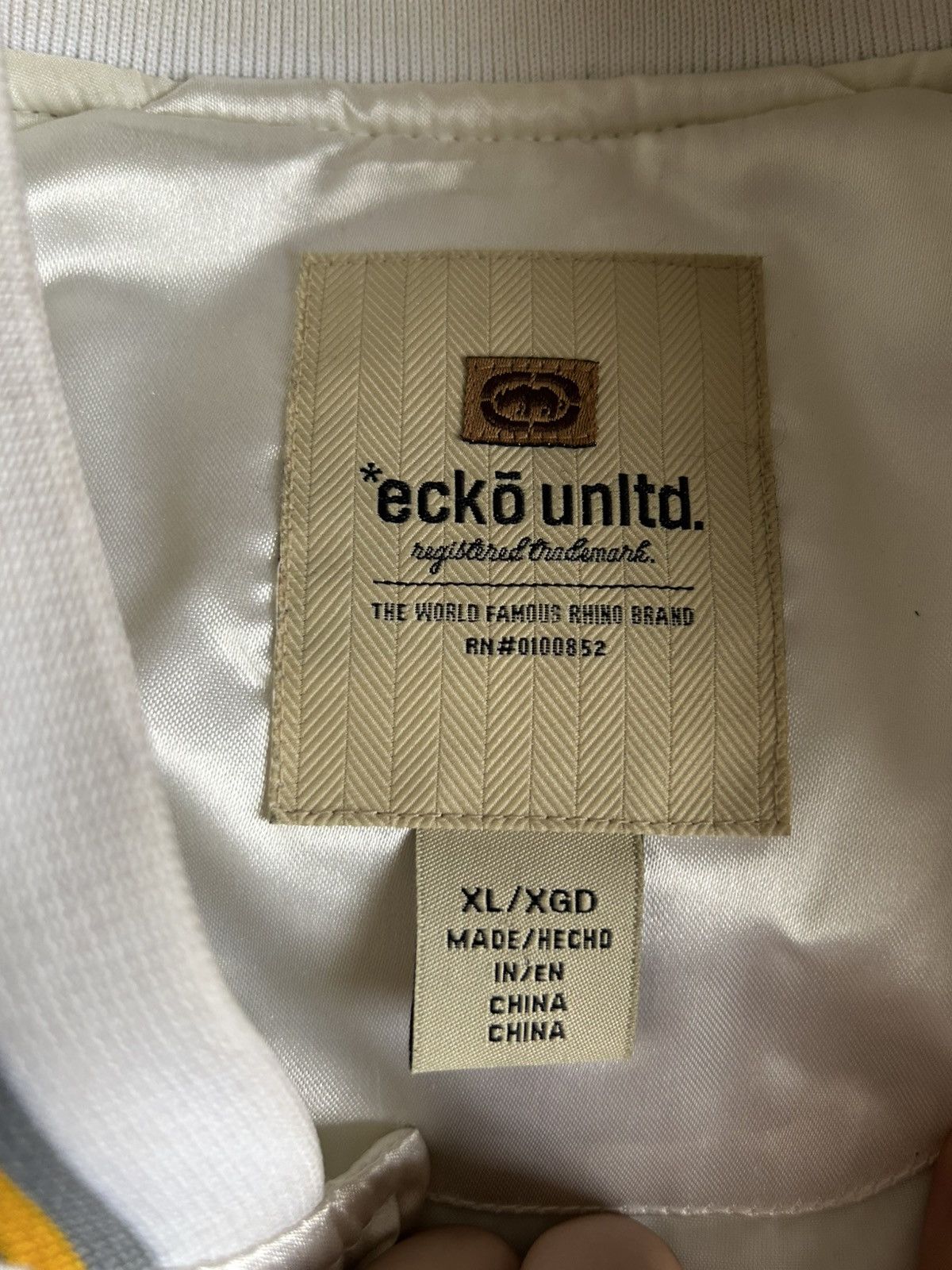 Ecko Unltd. × Vintage ECKO UNLTD. VARSITY JACKET Size US XL / EU 56 / 4 - 3 Thumbnail