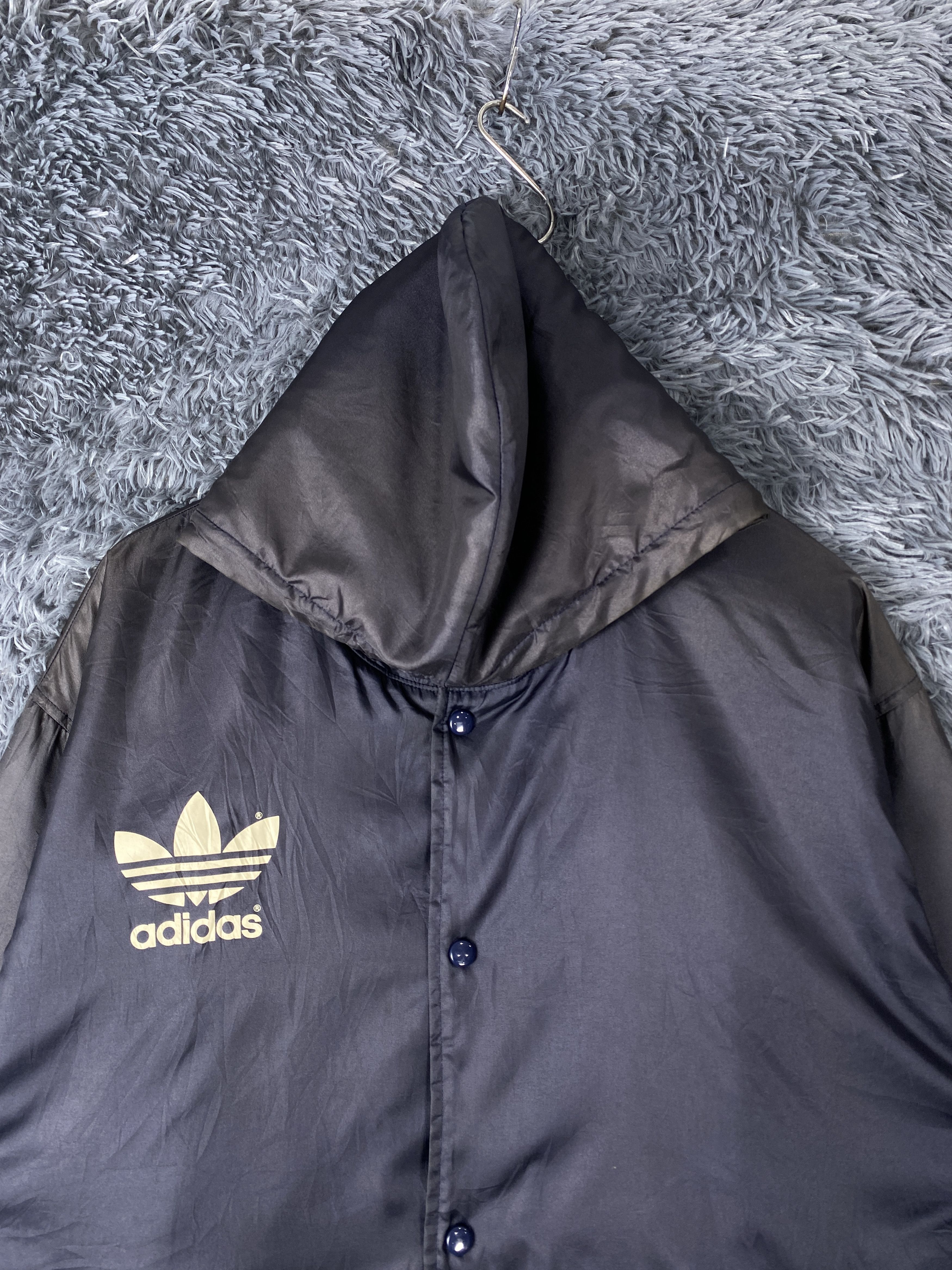 Adidas Vintage Adidas 90s Hoodie Big Logo Jacket Size US L / EU 52-54 / 3 - 4 Thumbnail