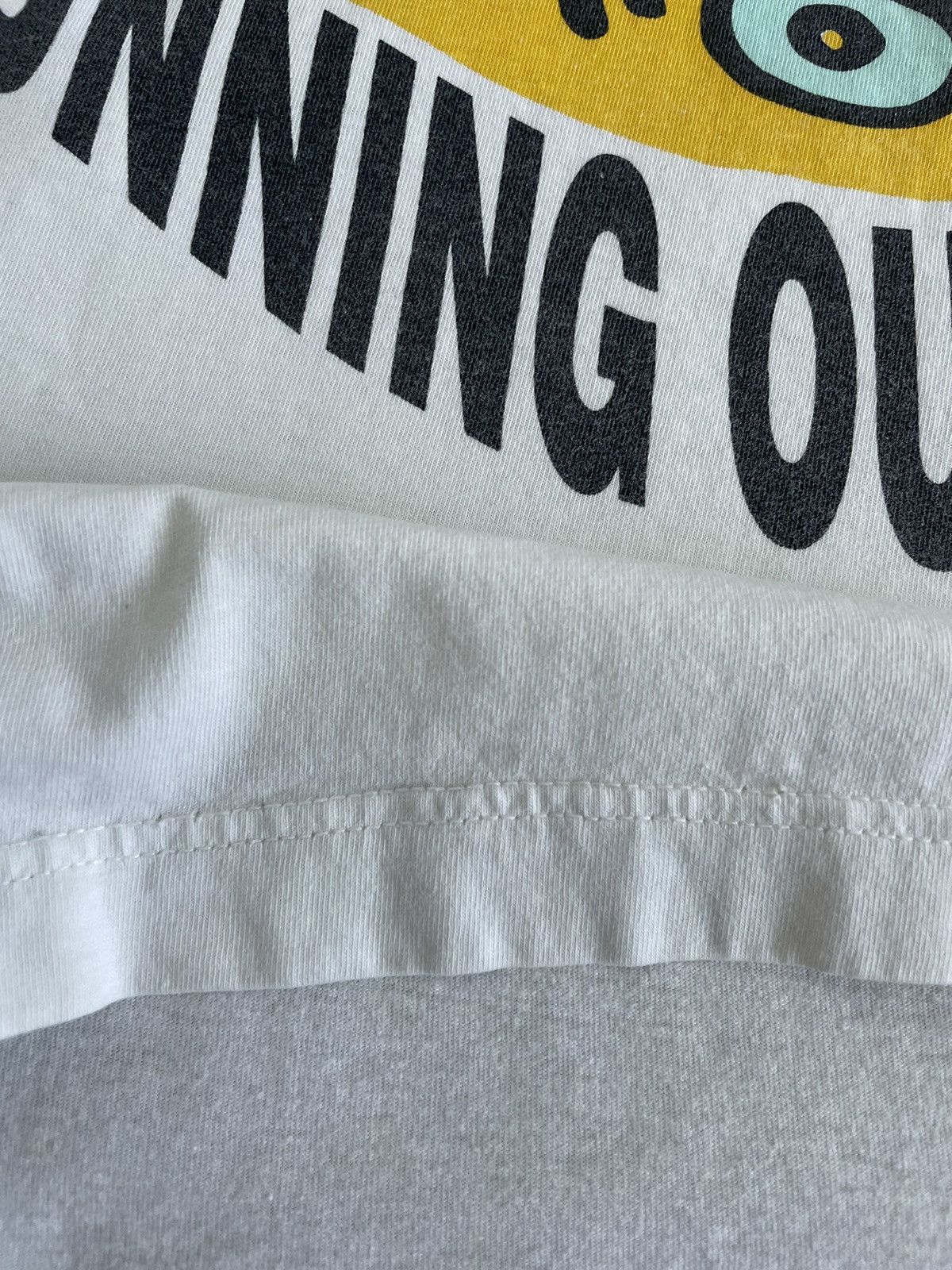 Keith Haring × Vintage Vintage Keith Haring 1991 T-Shirt Running Out Of Time Size US L / EU 52-54 / 3 - 13 Thumbnail