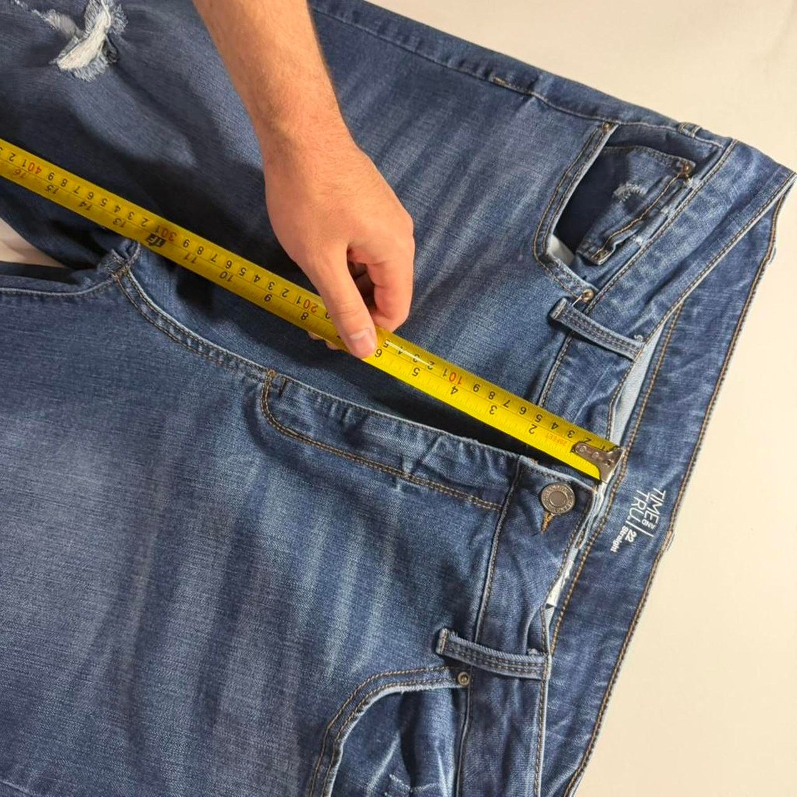 JNCO × Vintage vintage 2000s relaxed baggy wide leg faded distressed jeans Size US 38 / EU 54 - 7 Thumbnail