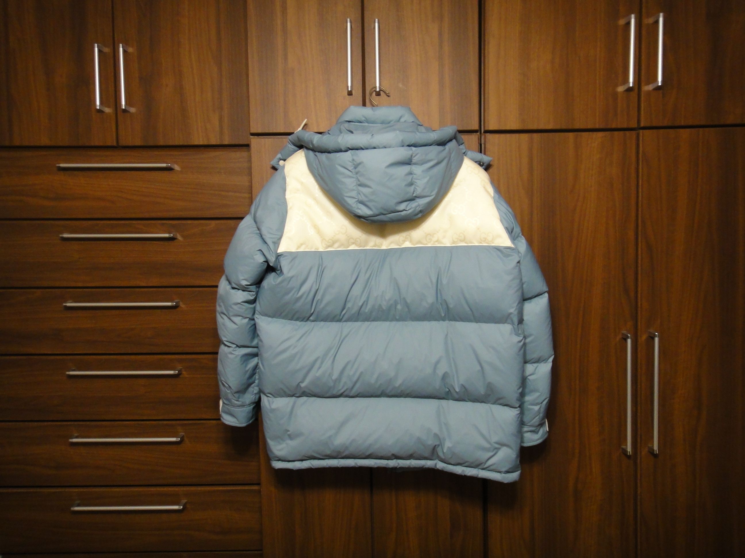 Gucci NEW GUCCI GOOSE DOWN JACKET with GG inserts size48 Size US L / EU 52-54 / 3 - 5 Thumbnail
